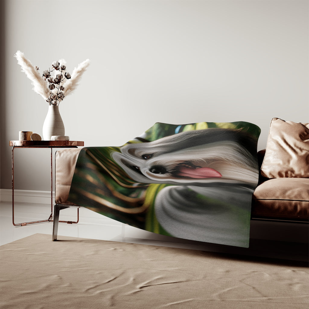 Sweatshirt Blanket – Plush Fleece Throw, 2 Size Options