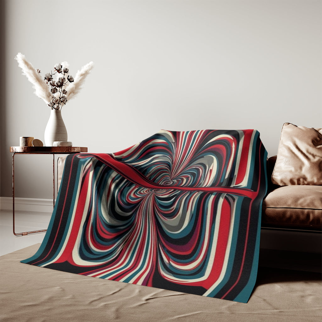 Sweatshirt Blanket – Plush Fleece Throw, 2 Size Options