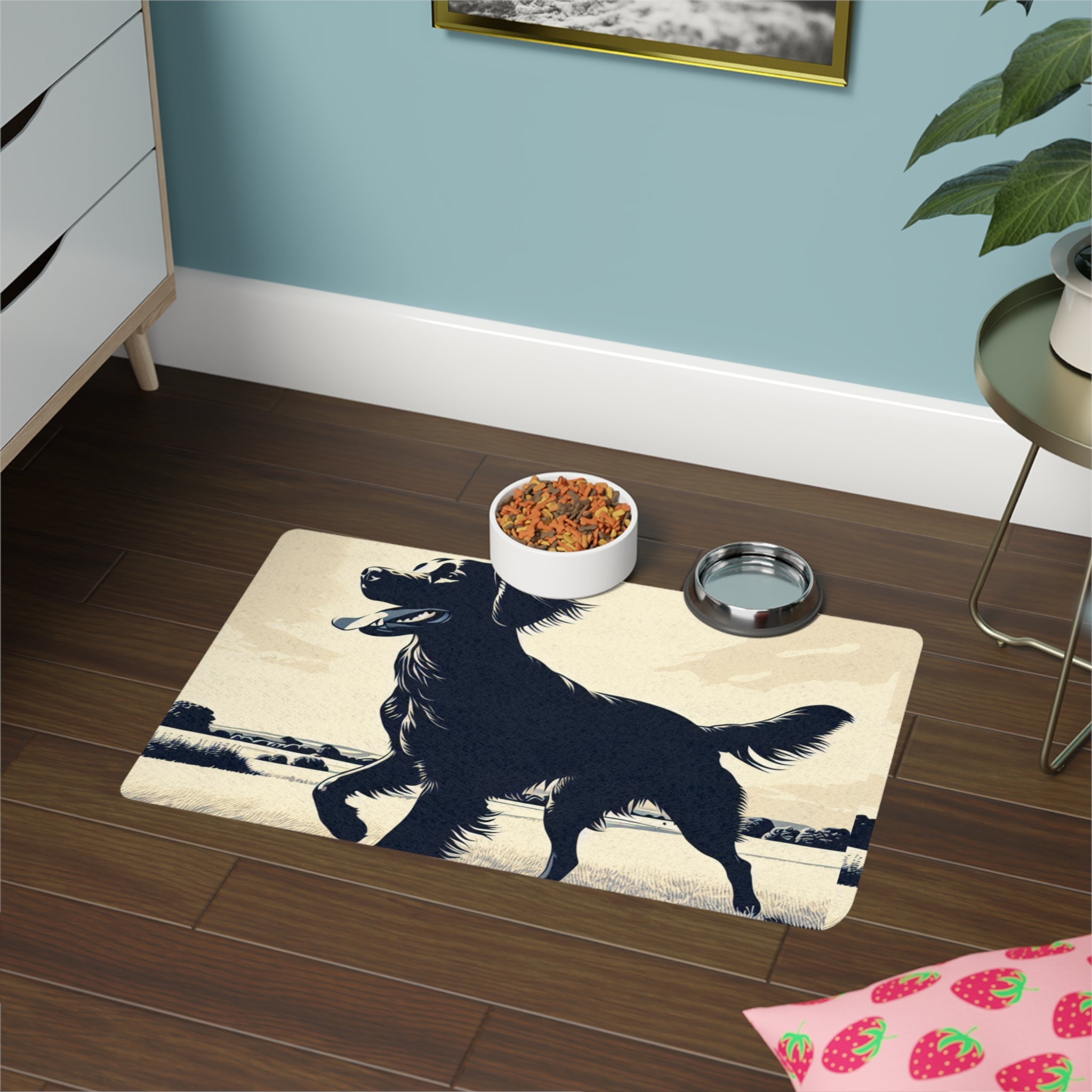 Non-Slip Pet Food Mat – Waterproof Feeding Mat for Dogs