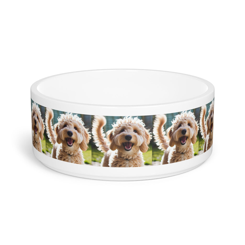 Ceramic Pet Bowl – 16 oz Dog Feeding Bowl