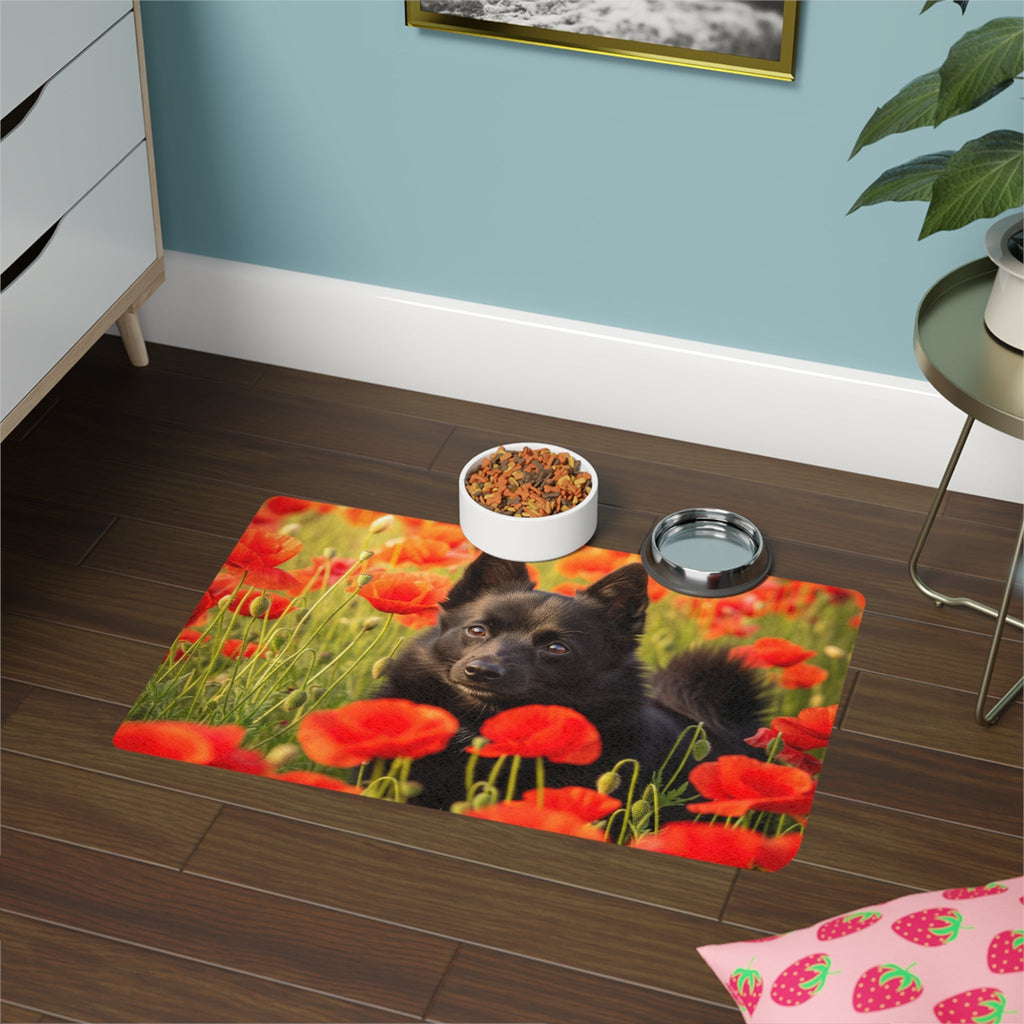 Non-Slip Pet Food Mat – Waterproof Feeding Mat for Dogs