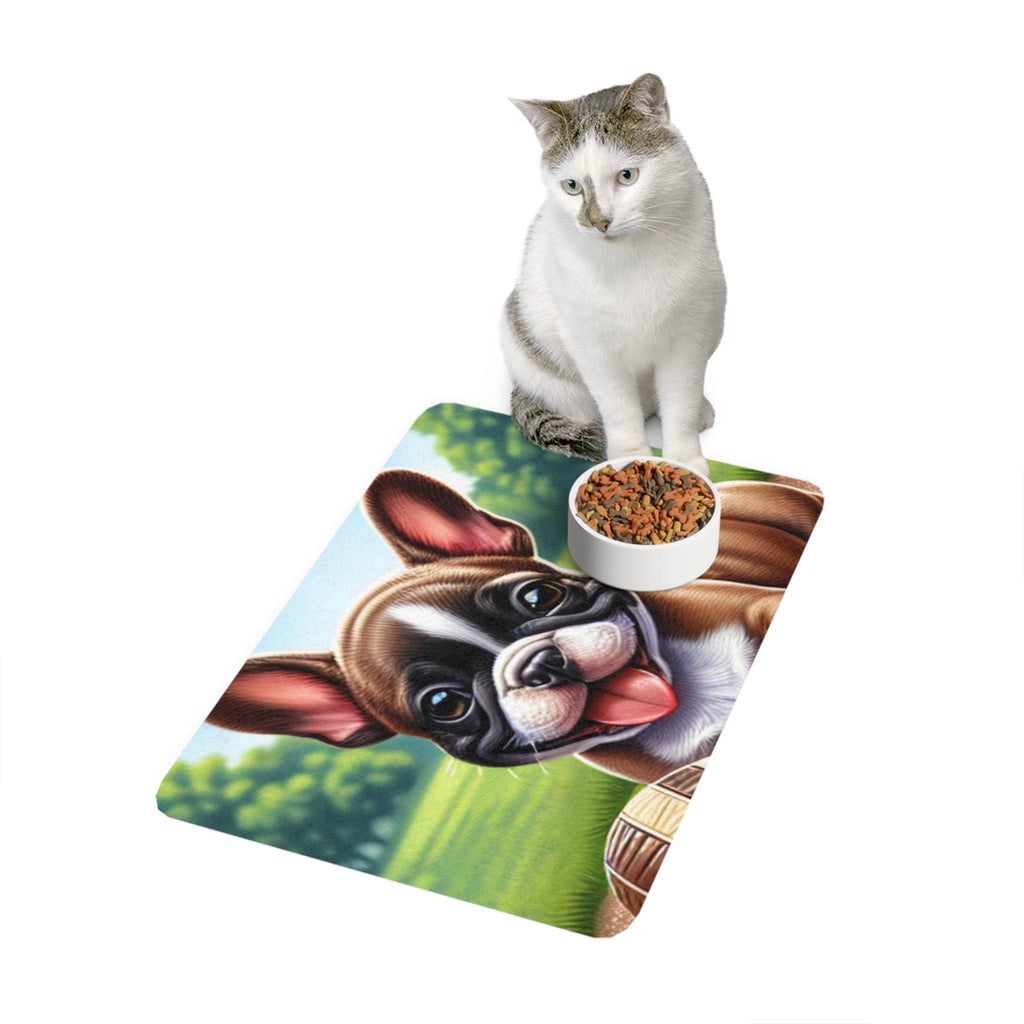 Non-Slip Pet Food Mat – Waterproof Feeding Mat for Dogs