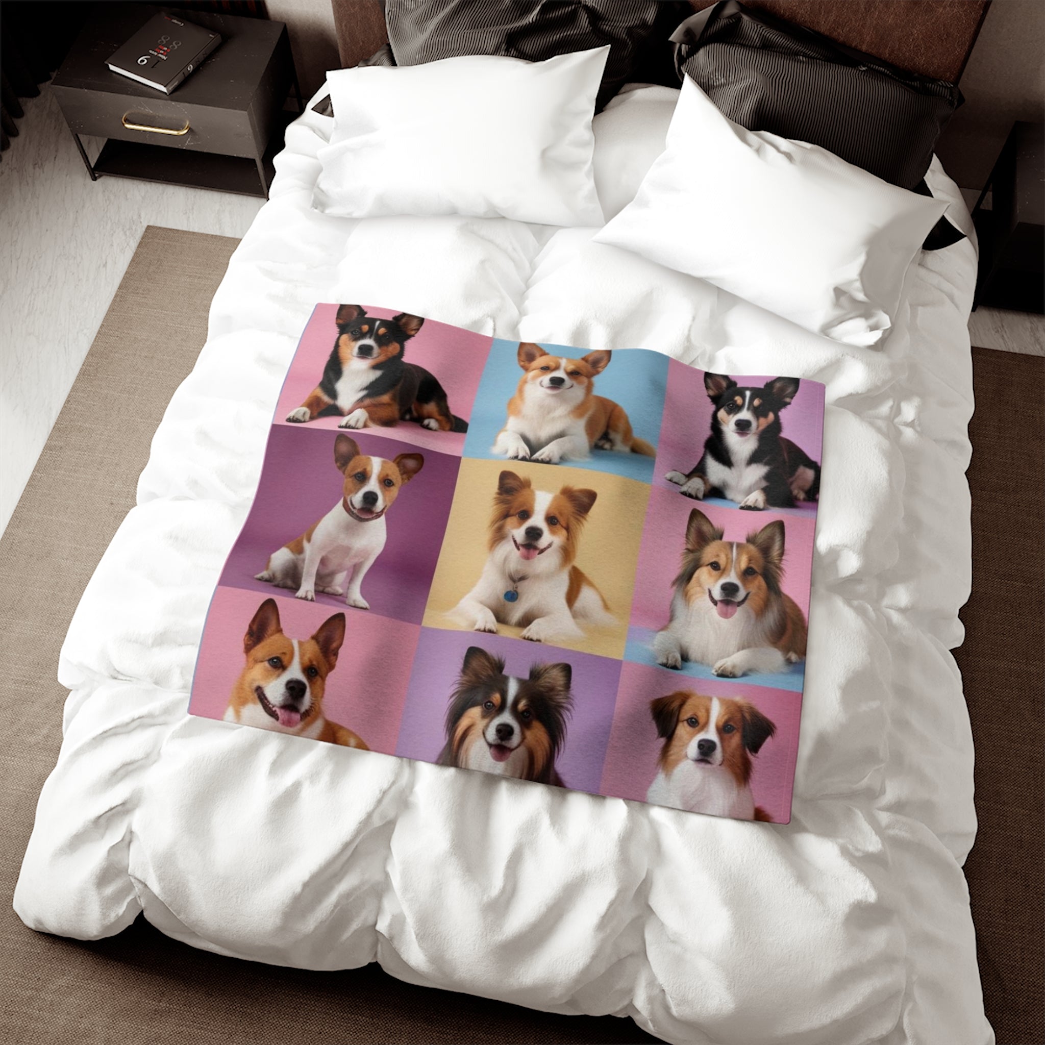 Sweatshirt Blanket – Plush Fleece Throw, 2 Size Options
