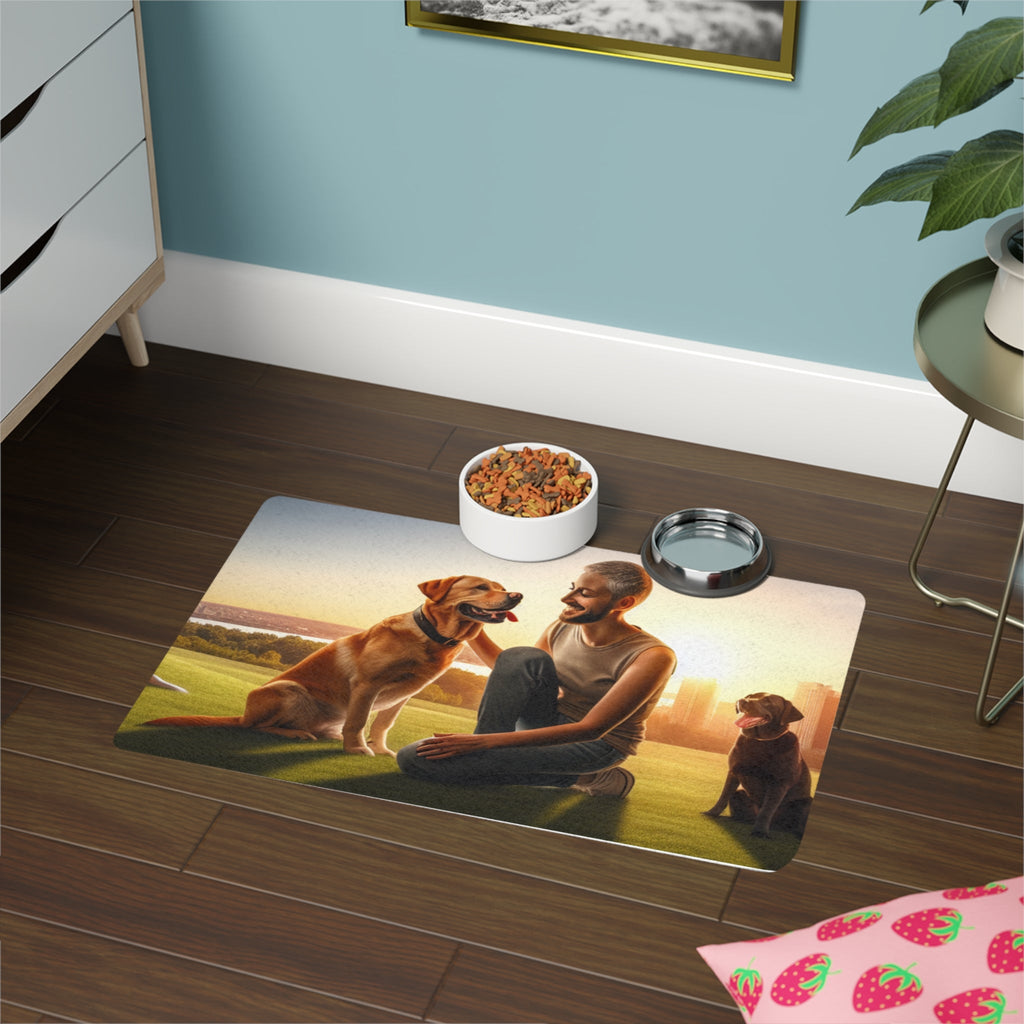 Non-Slip Pet Food Mat – Waterproof Feeding Mat for Dogs
