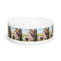Ceramic Pet Bowl – 16 oz Dog Feeding Bowl
