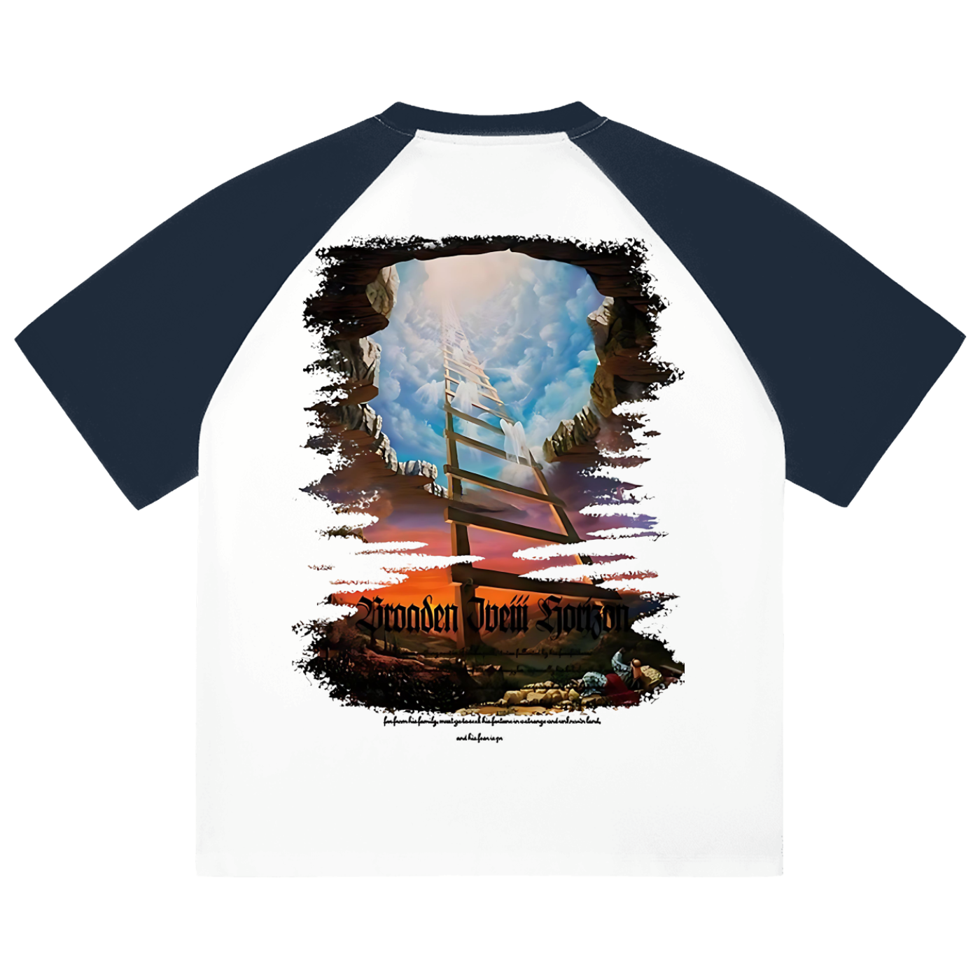 Fearless Apparel Line Color-Blocked Raglan Sleeve T-shirt