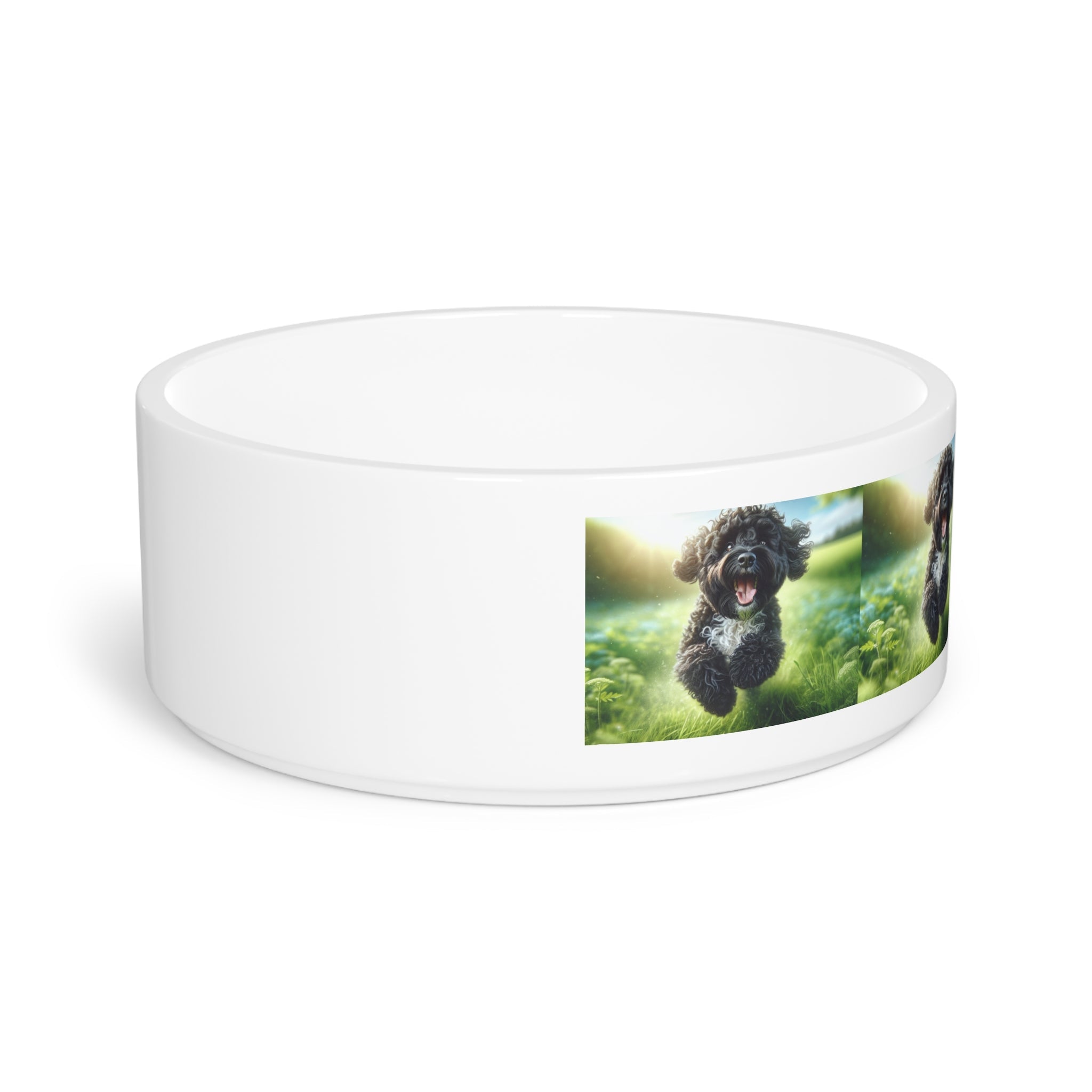 Ceramic Pet Bowl – 16 oz Dog Feeding Bowl