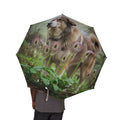 48" Semi-Automatic Umbrella – Windproof Large Travel Rain Umbrella