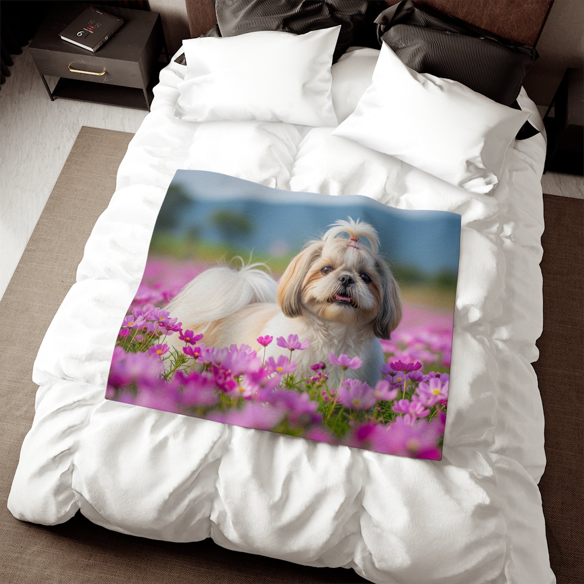 Sweatshirt Blanket – Plush Fleece Throw, 2 Size Options