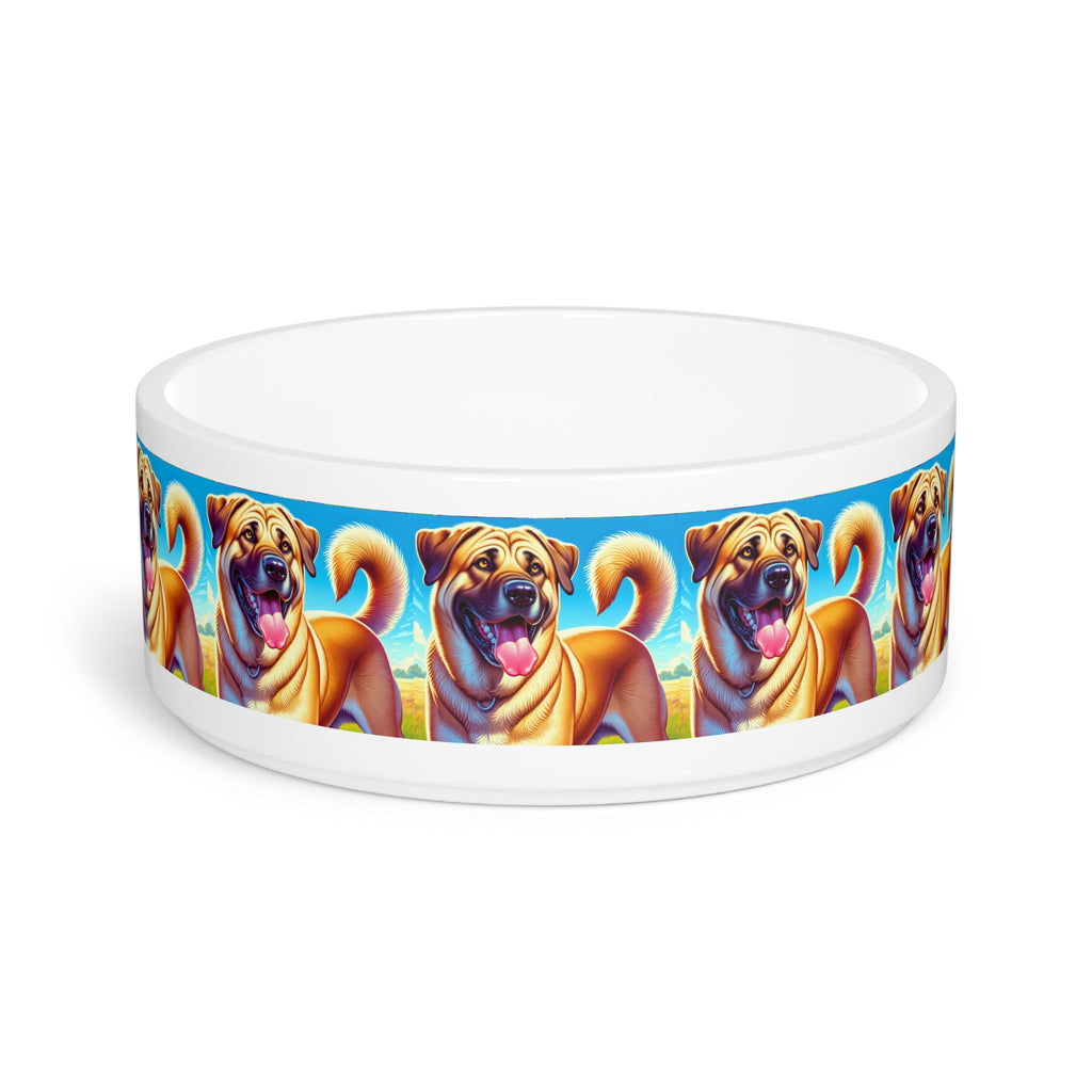 Ceramic Pet Bowl – 16 oz Dog Feeding Bowl