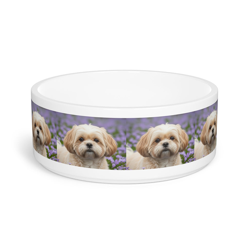 Ceramic Pet Bowl – 16 oz Dog Feeding Bowl