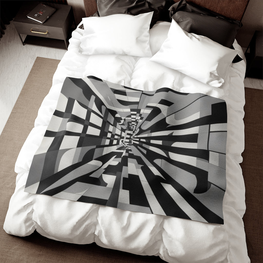 Sweatshirt Blanket – Plush Fleece Throw, 2 Size Options
