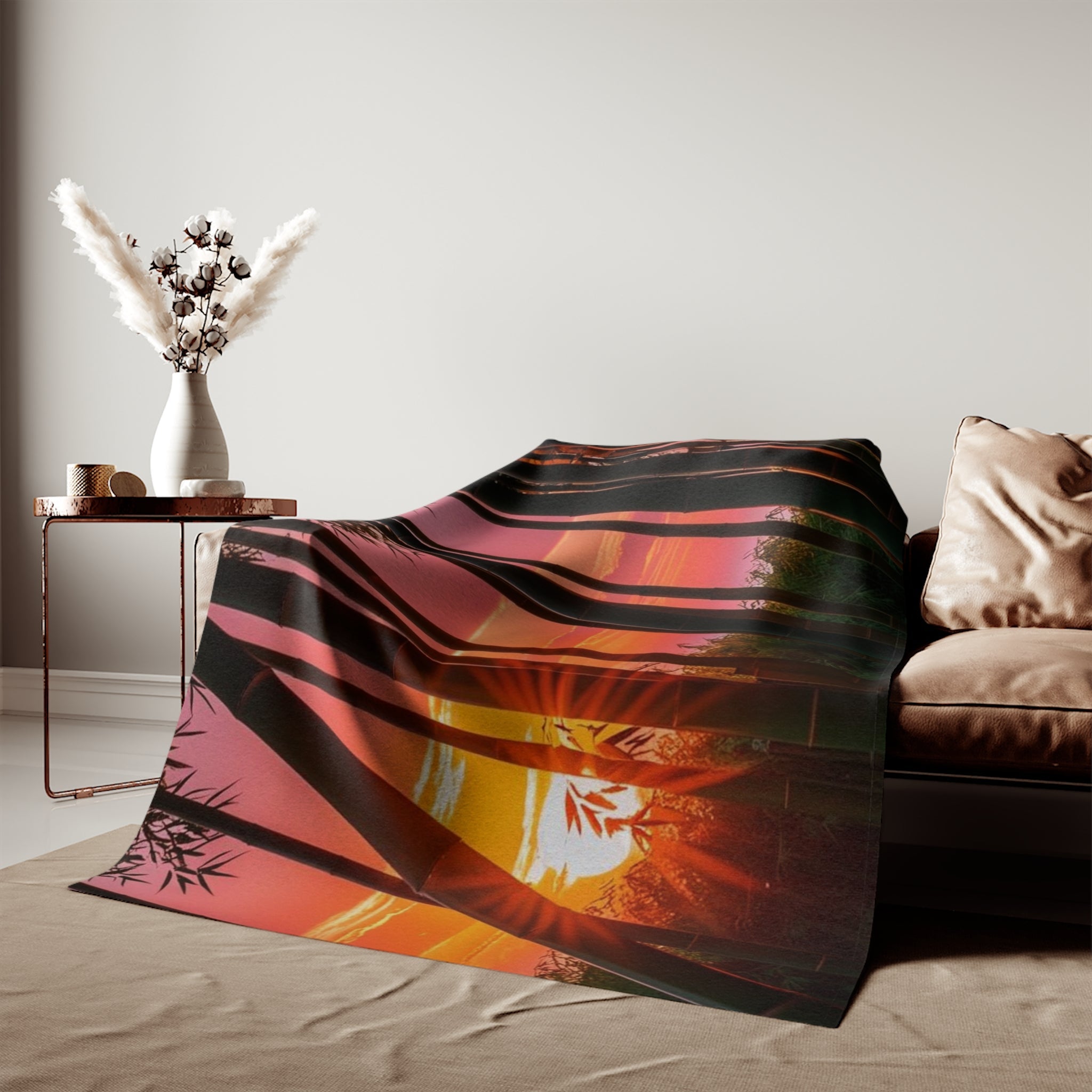 Sweatshirt Blanket – Plush Fleece Throw, 2 Size Options