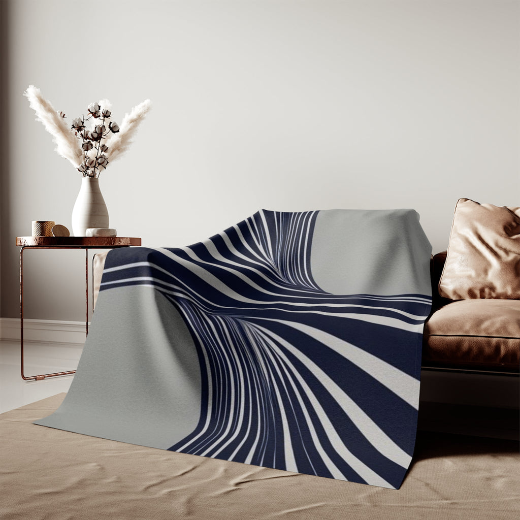 Sweatshirt Blanket – Plush Fleece Throw, 2 Size Options