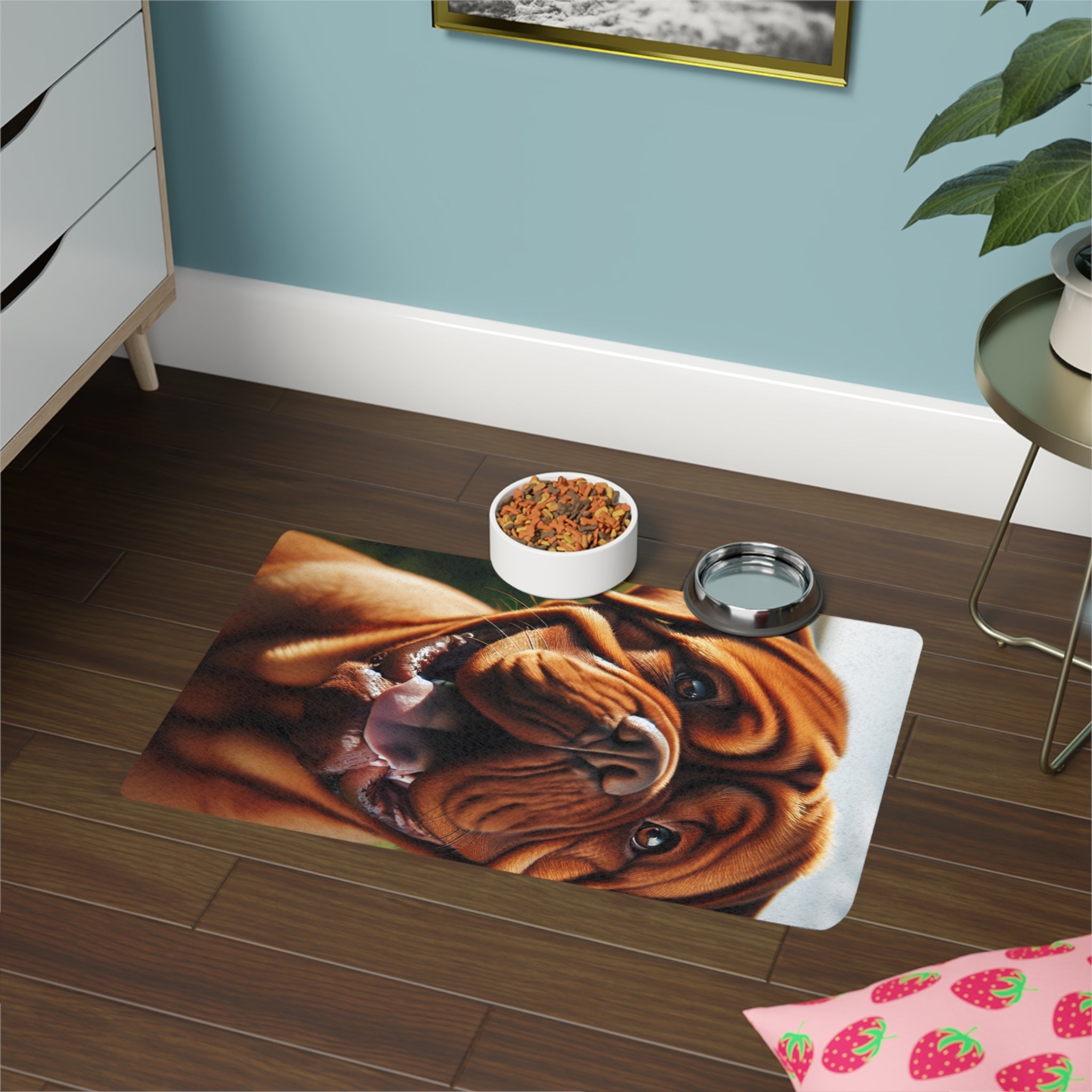 Non-Slip Pet Food Mat – Waterproof Feeding Mat for Dogs