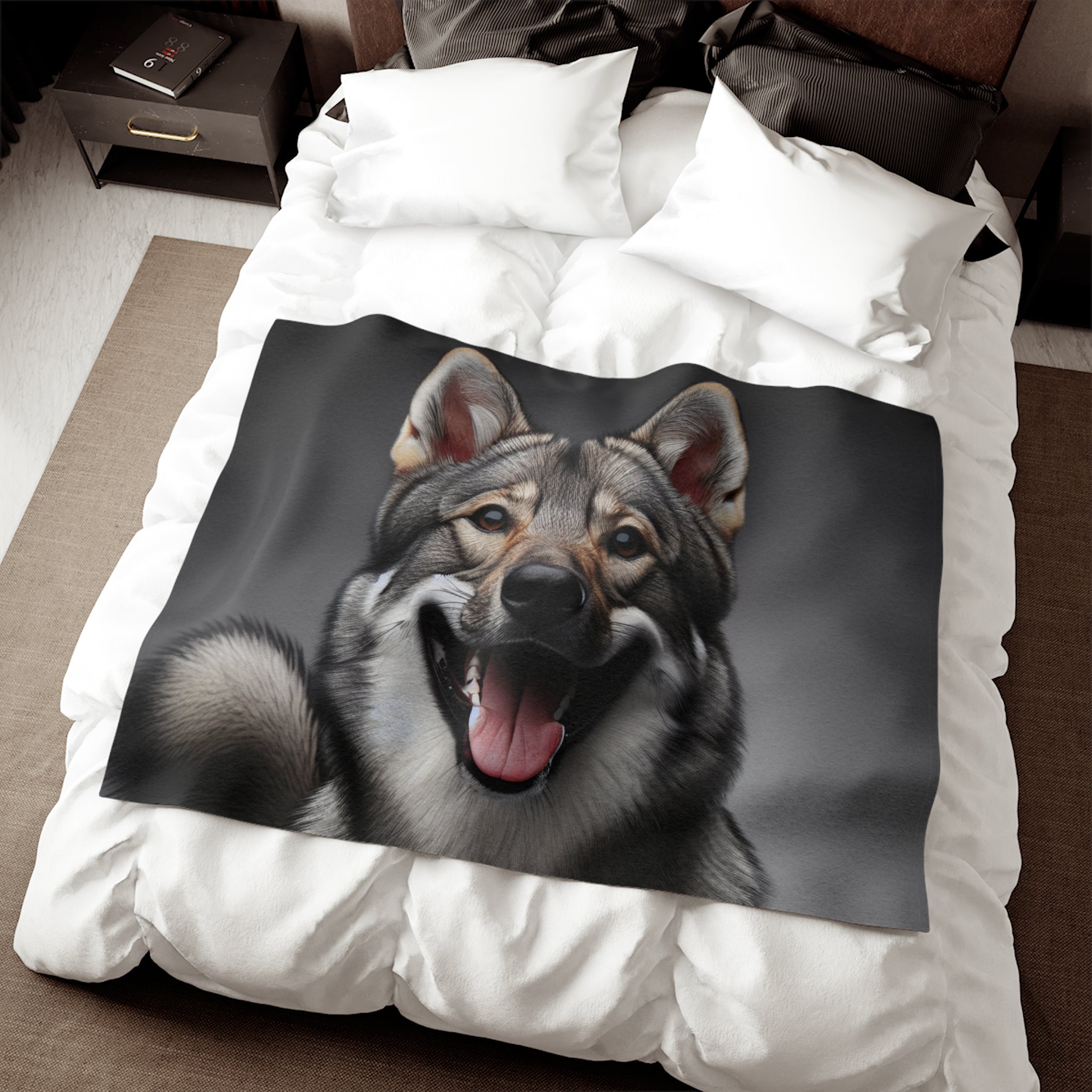 Sweatshirt Blanket – Plush Fleece Throw, 2 Size Options