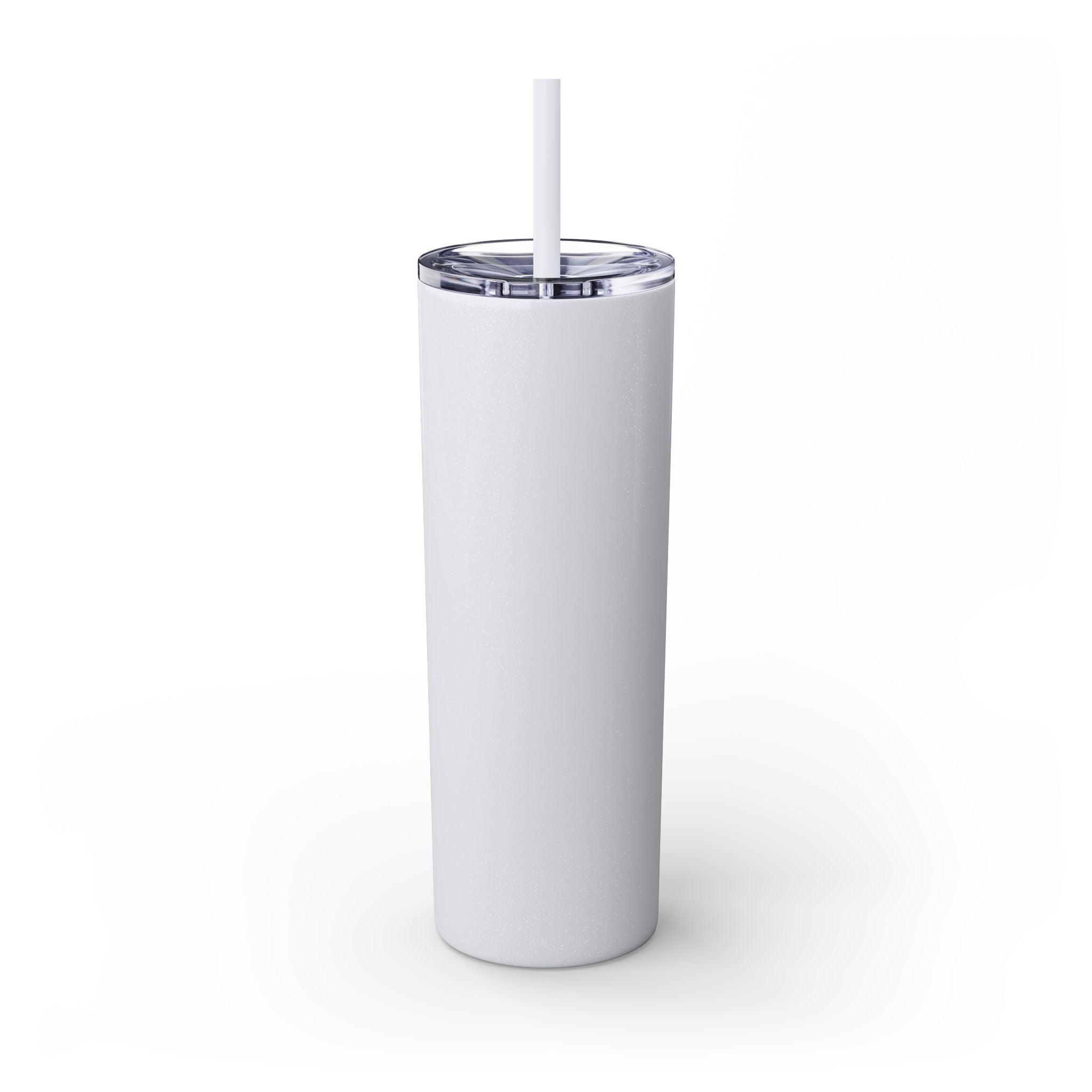 Customizable: Girly Book Club Skinny Tumbler with Straw, 20oz | Perfect for Events, Gifts, Coffee, and Summer Drinks