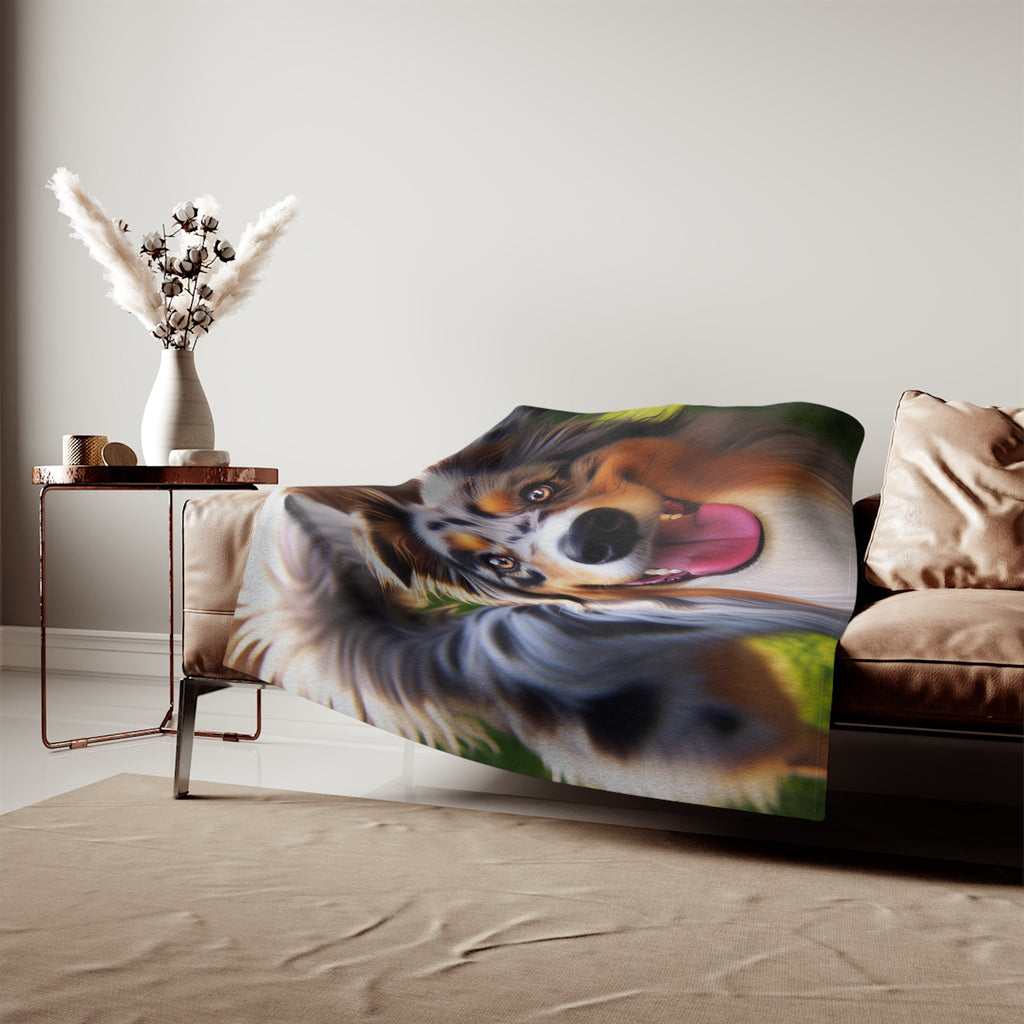 Sweatshirt Blanket – Plush Fleece Throw, 2 Size Options