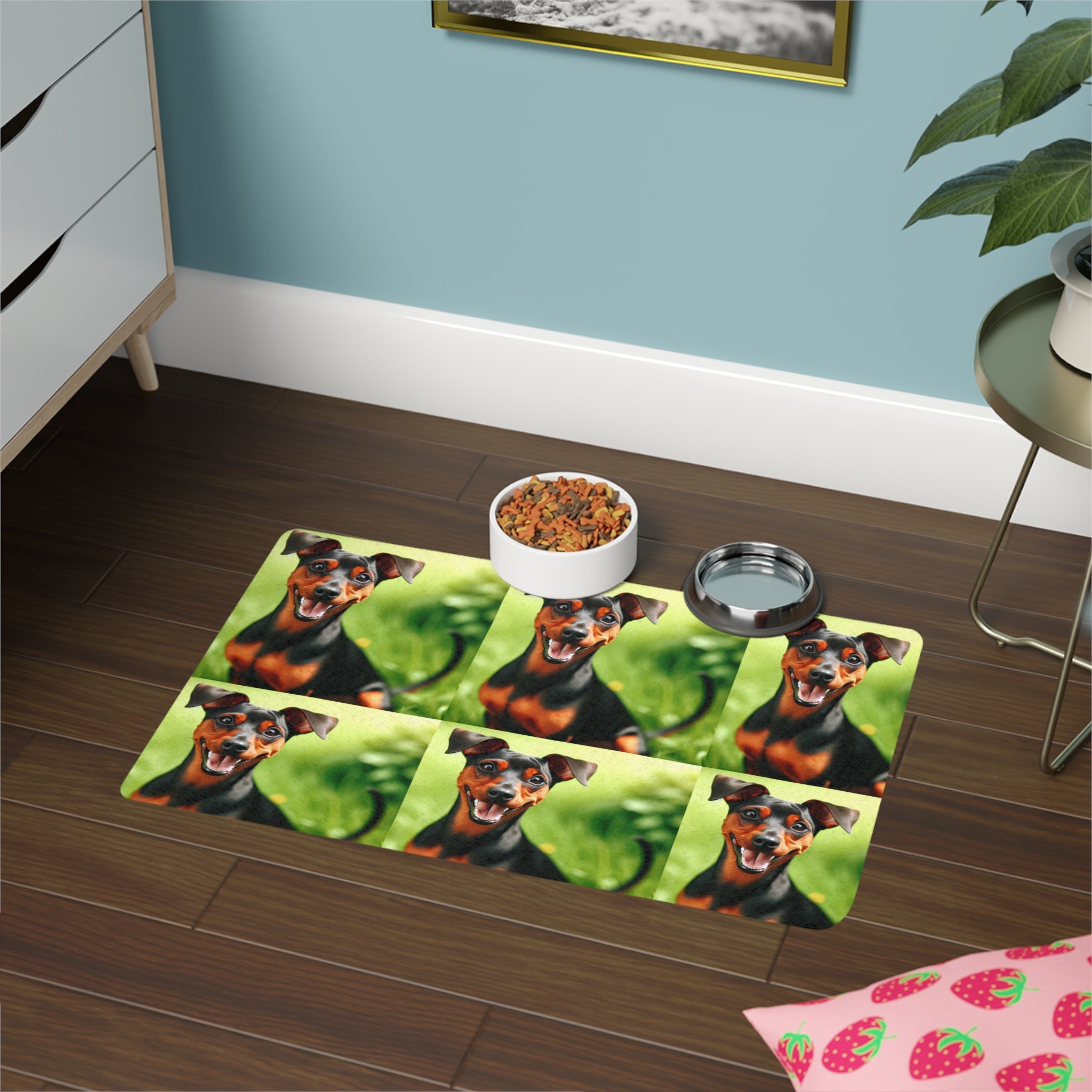Non-Slip Pet Food Mat – Waterproof Feeding Mat for Dogs