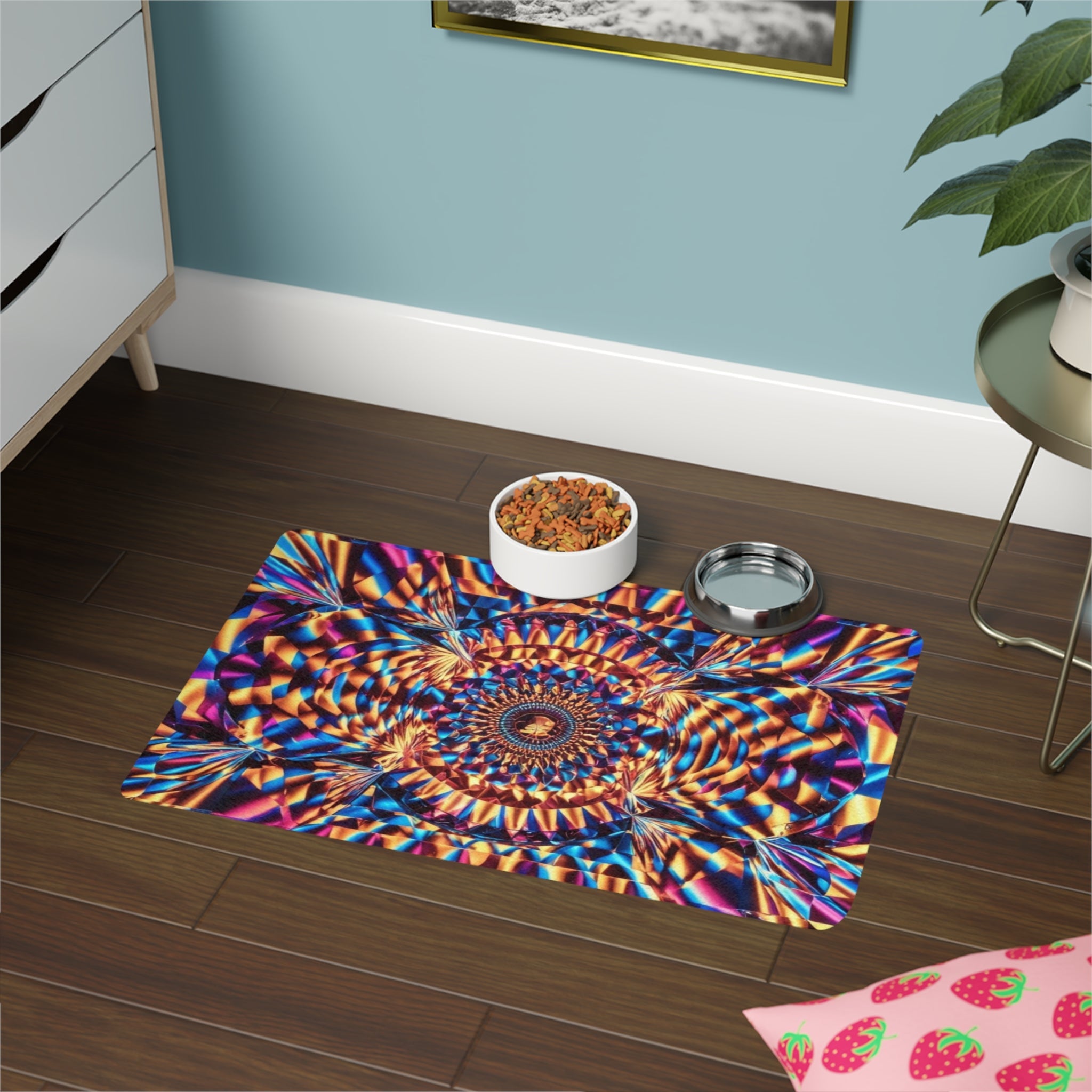 Non-Slip Pet Food Mat – Waterproof Feeding Mat for Dogs