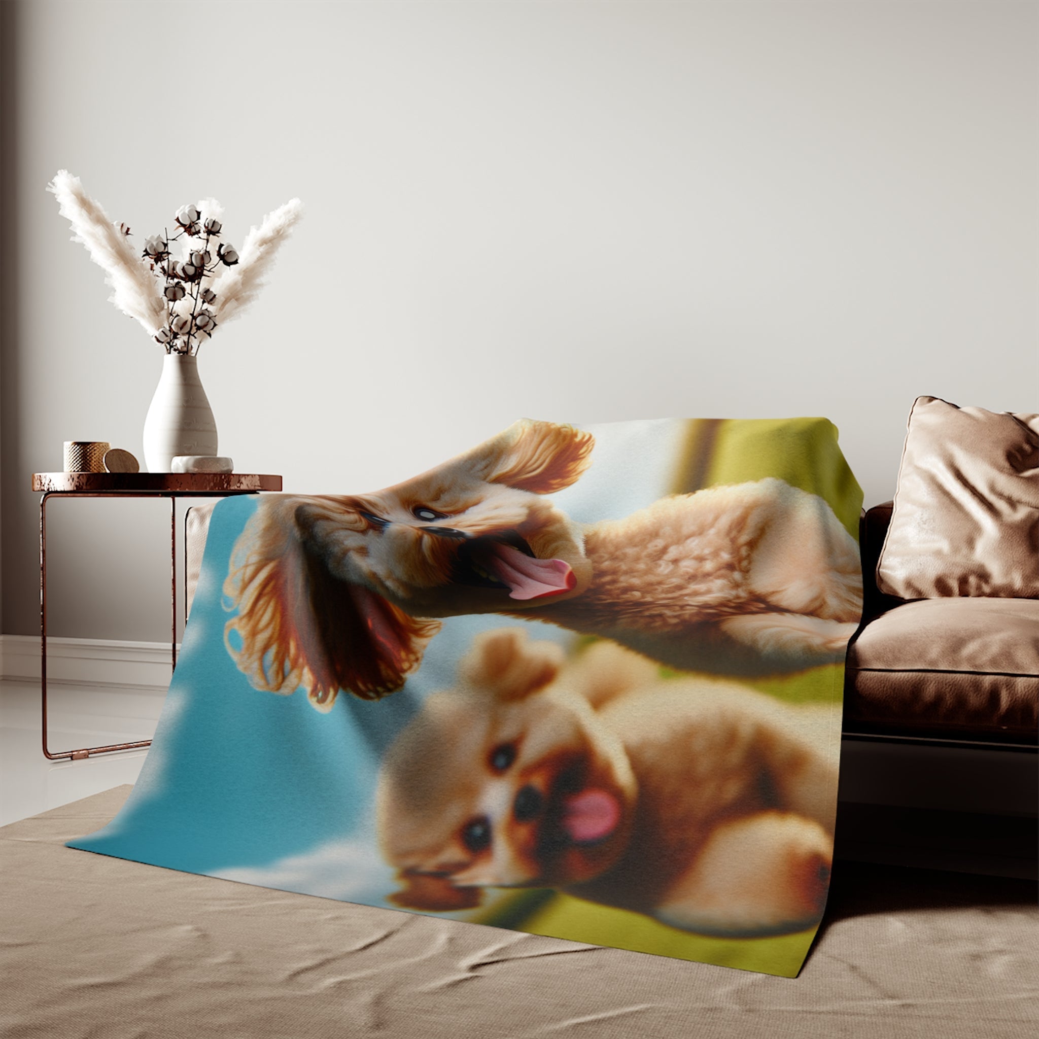 Sweatshirt Blanket – Plush Fleece Throw, 2 Size Options