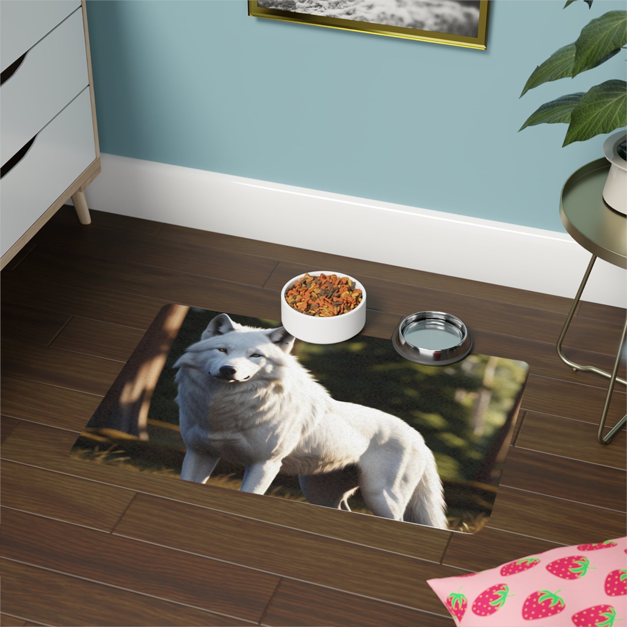Non-Slip Pet Food Mat – Waterproof Feeding Mat for Dogs