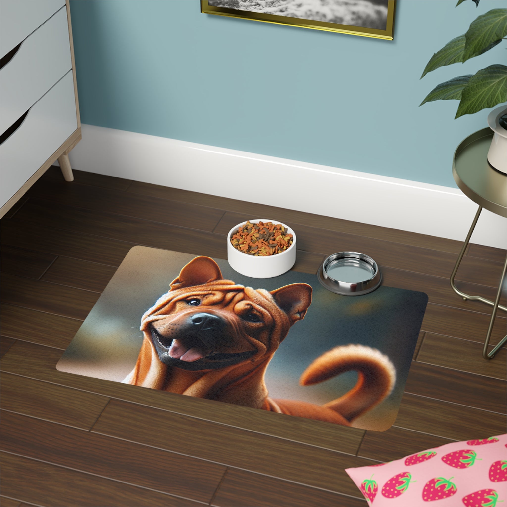 Non-Slip Pet Food Mat – Waterproof Feeding Mat for Dogs