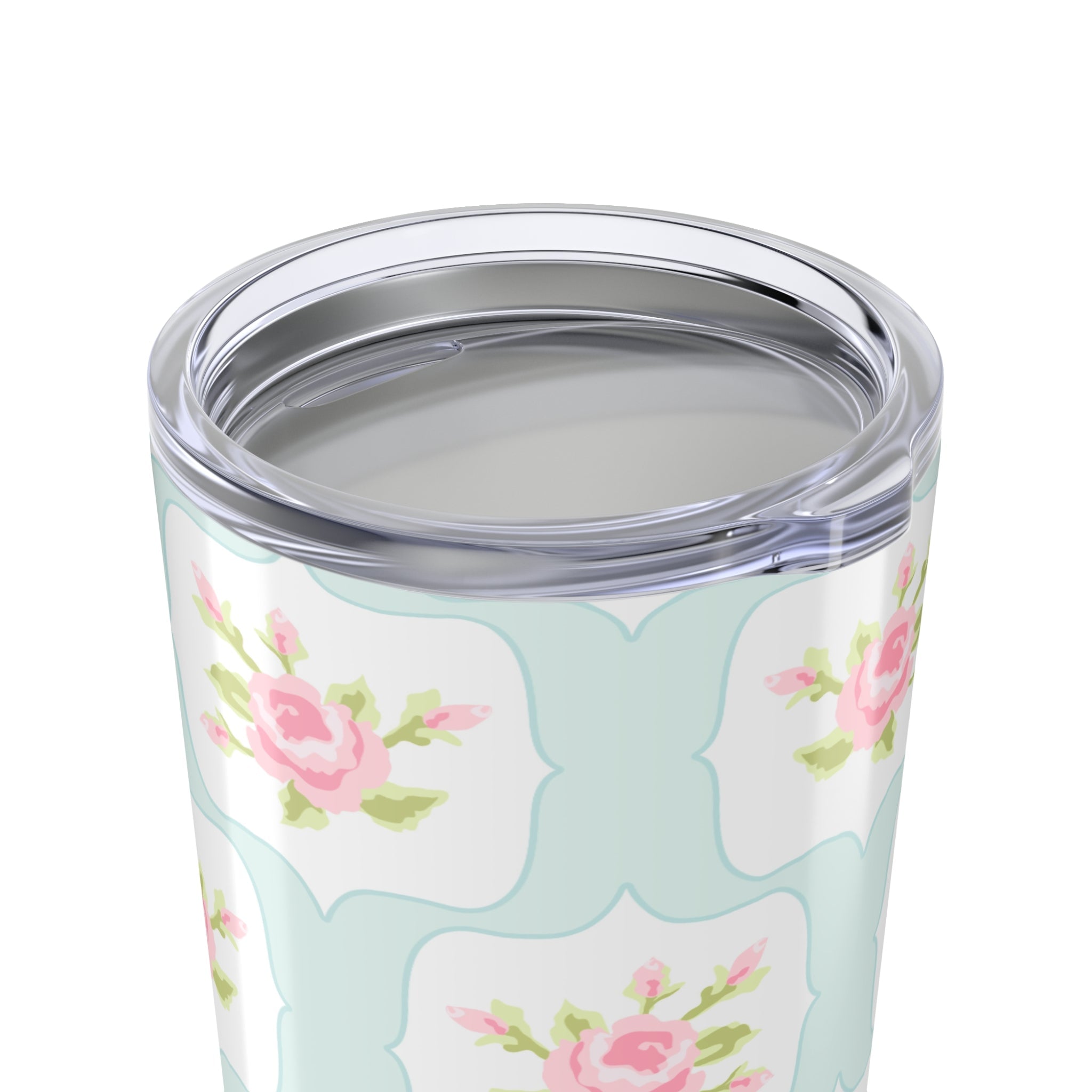 Customizable: Floral Tumbler, 20oz Insulated Travel Mug, Perfect Gift for Flower Lovers, Coffee, Tea, Drinkware for Home, Mother's Day, Spring Decor