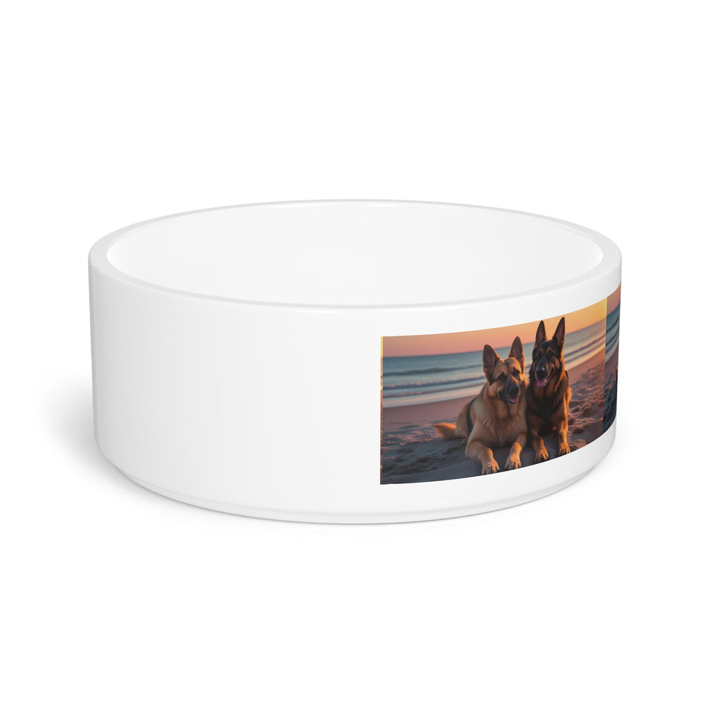 Ceramic Pet Bowl – 16 oz Dog Feeding Bowl