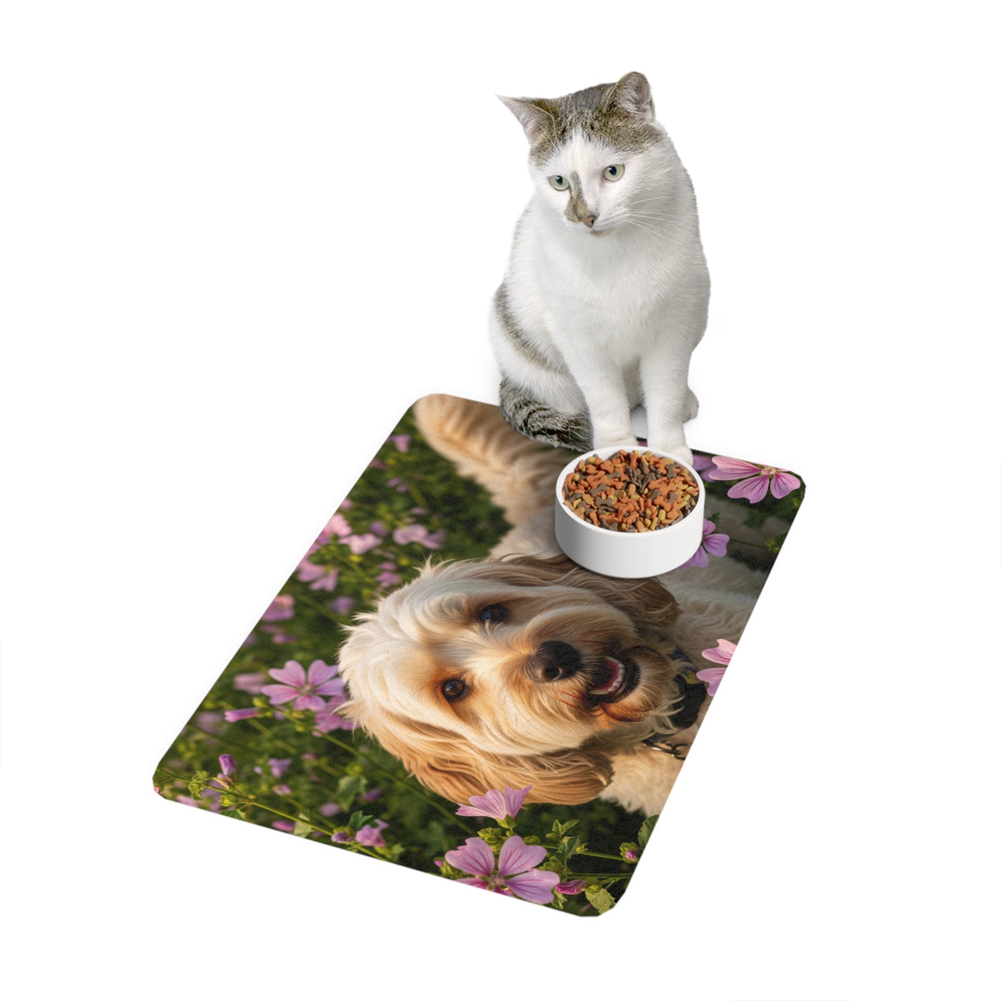 Non-Slip Pet Food Mat – Waterproof Feeding Mat for Dogs