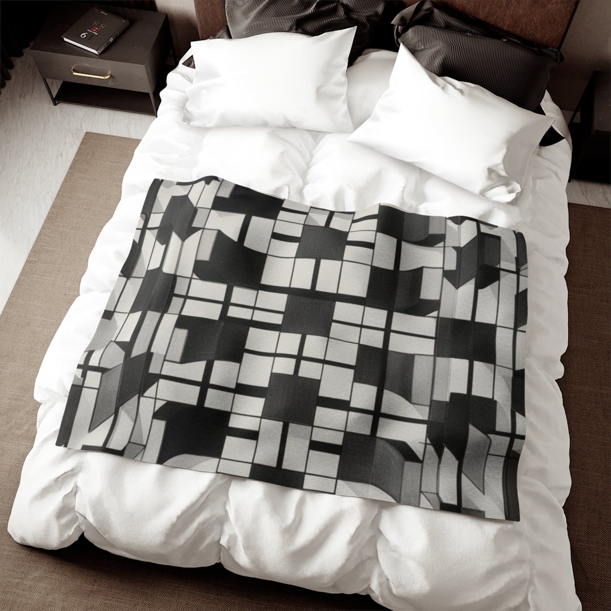 Sweatshirt Blanket – Plush Fleece Throw, 2 Size Options