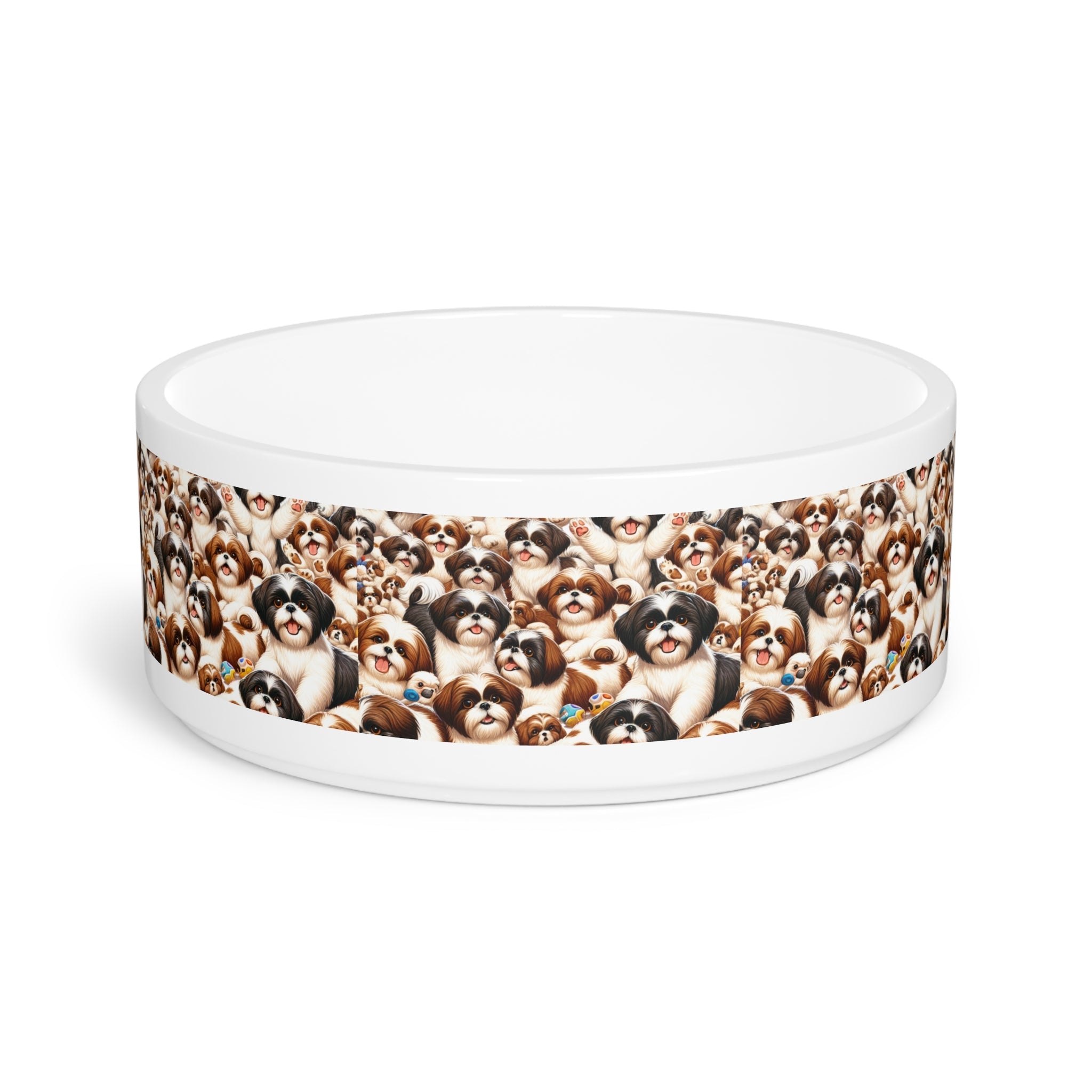 Ceramic Pet Bowl – 16 oz Dog Feeding Bowl