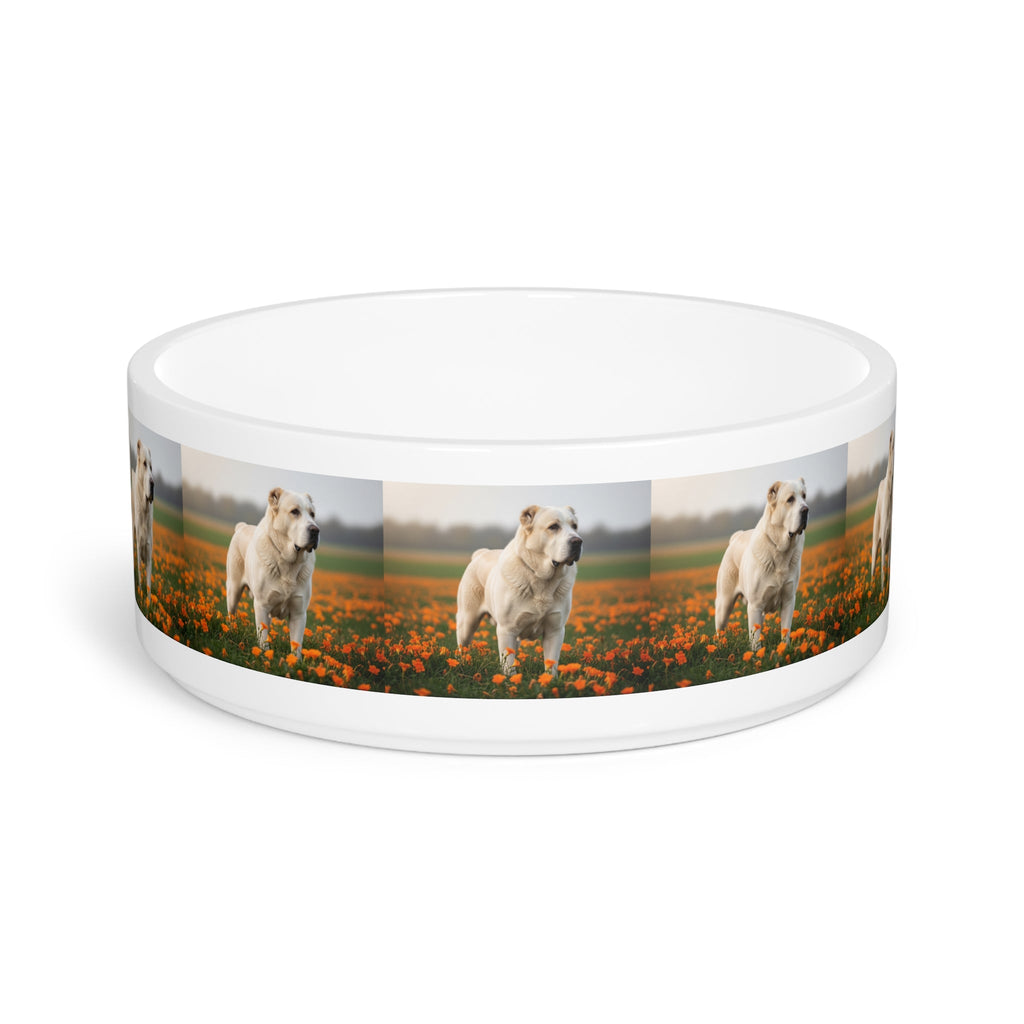 Ceramic Pet Bowl – 16 oz Dog Feeding Bowl