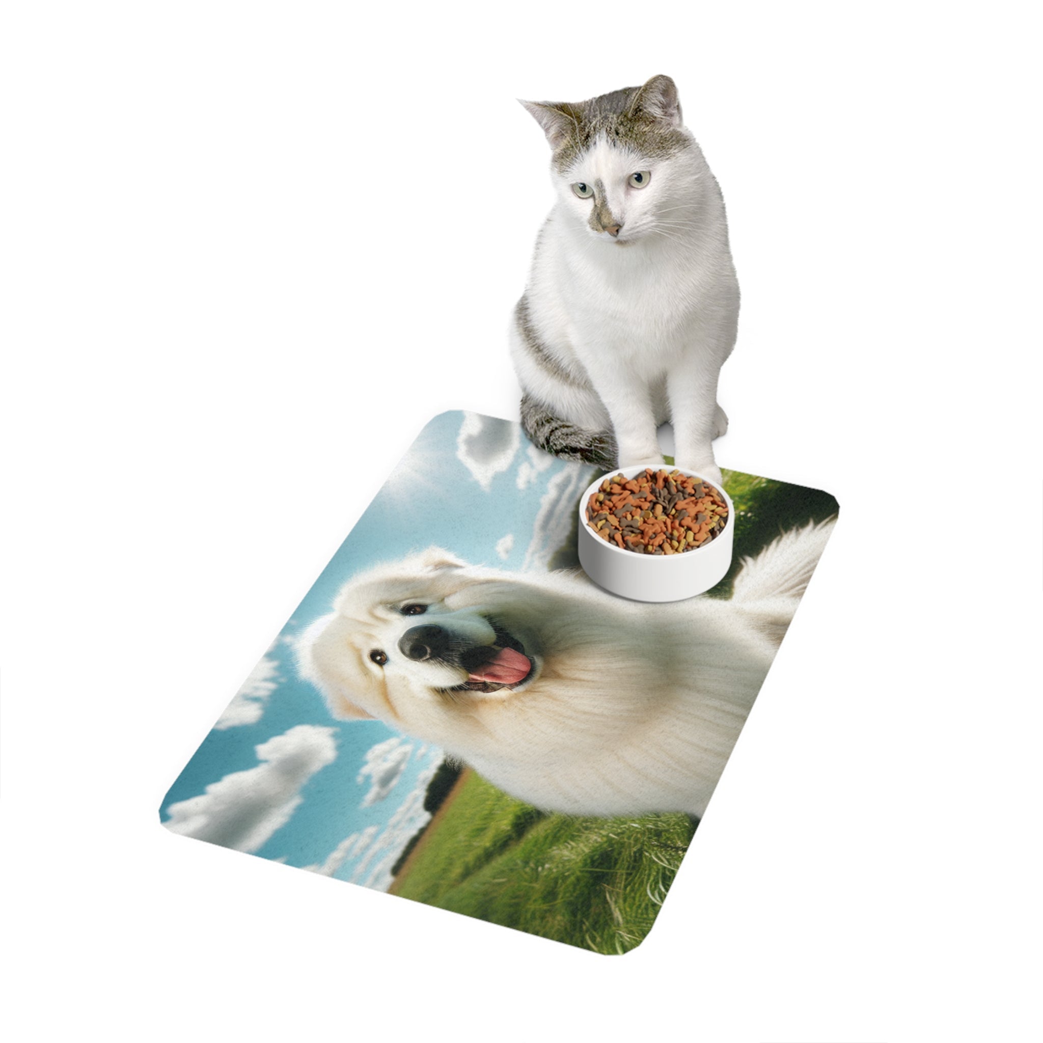 Non-Slip Pet Food Mat – Waterproof Feeding Mat for Dogs