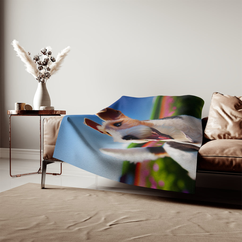 Sweatshirt Blanket – Plush Fleece Throw, 2 Size Options