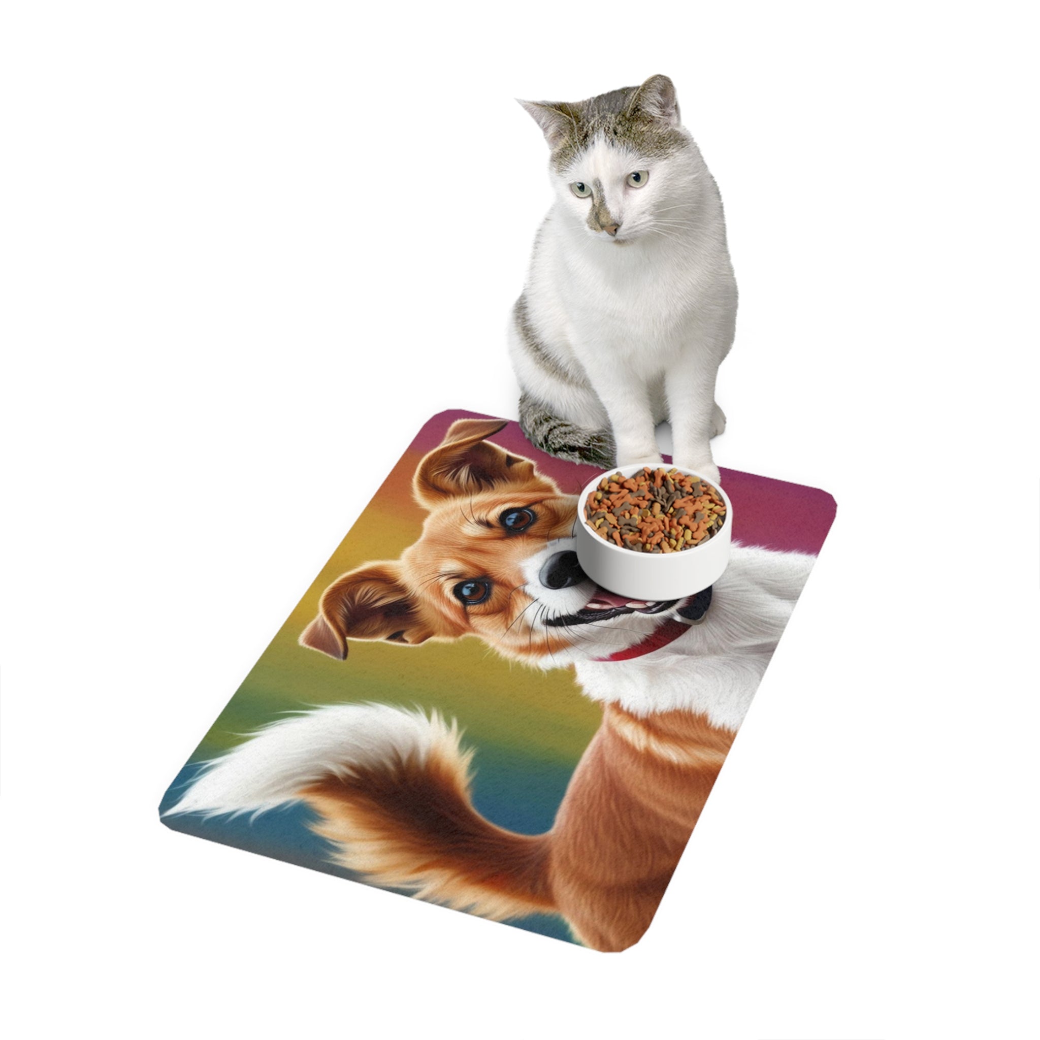 Non-Slip Pet Food Mat – Waterproof Feeding Mat for Dogs