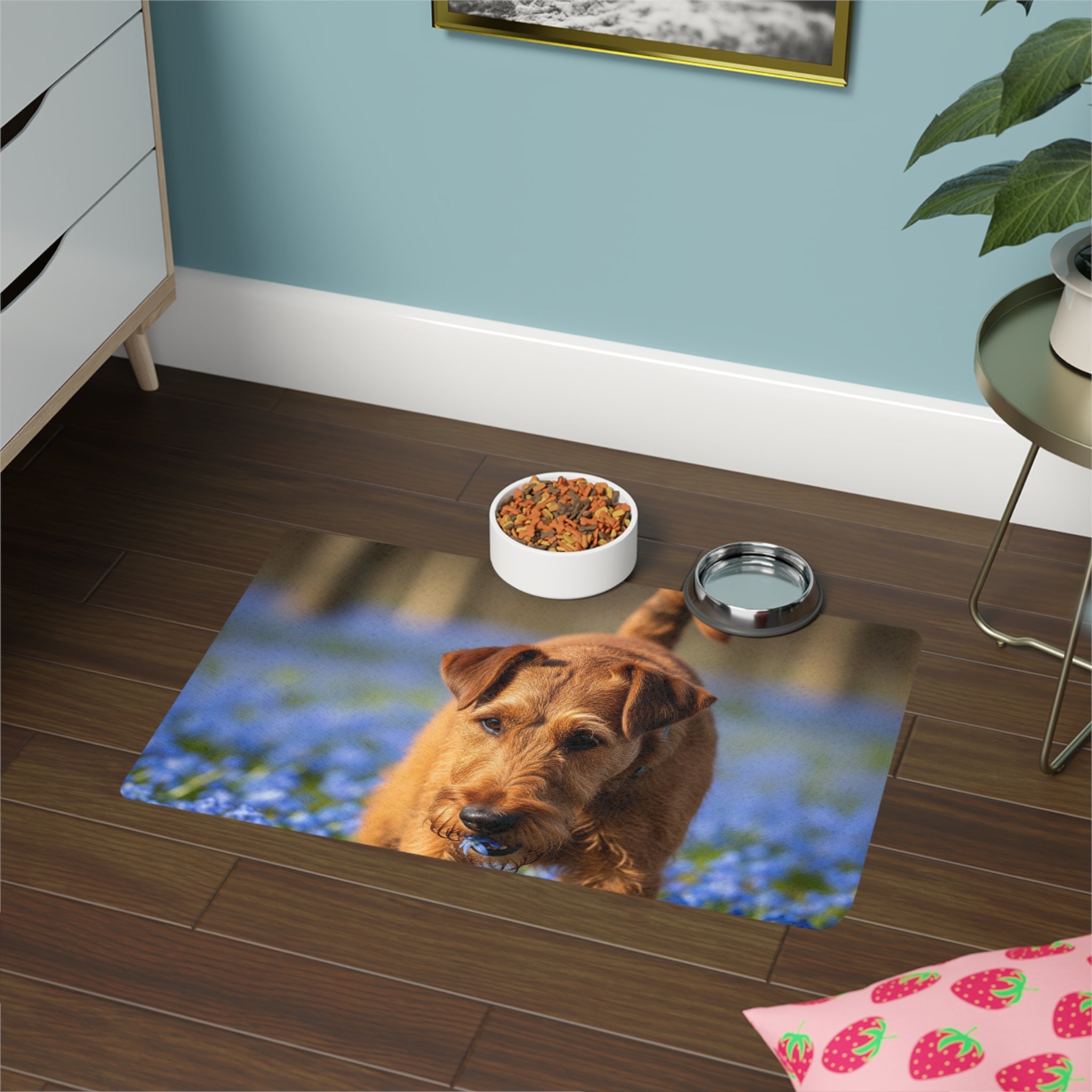 Non-Slip Pet Food Mat – Waterproof Feeding Mat for Dogs