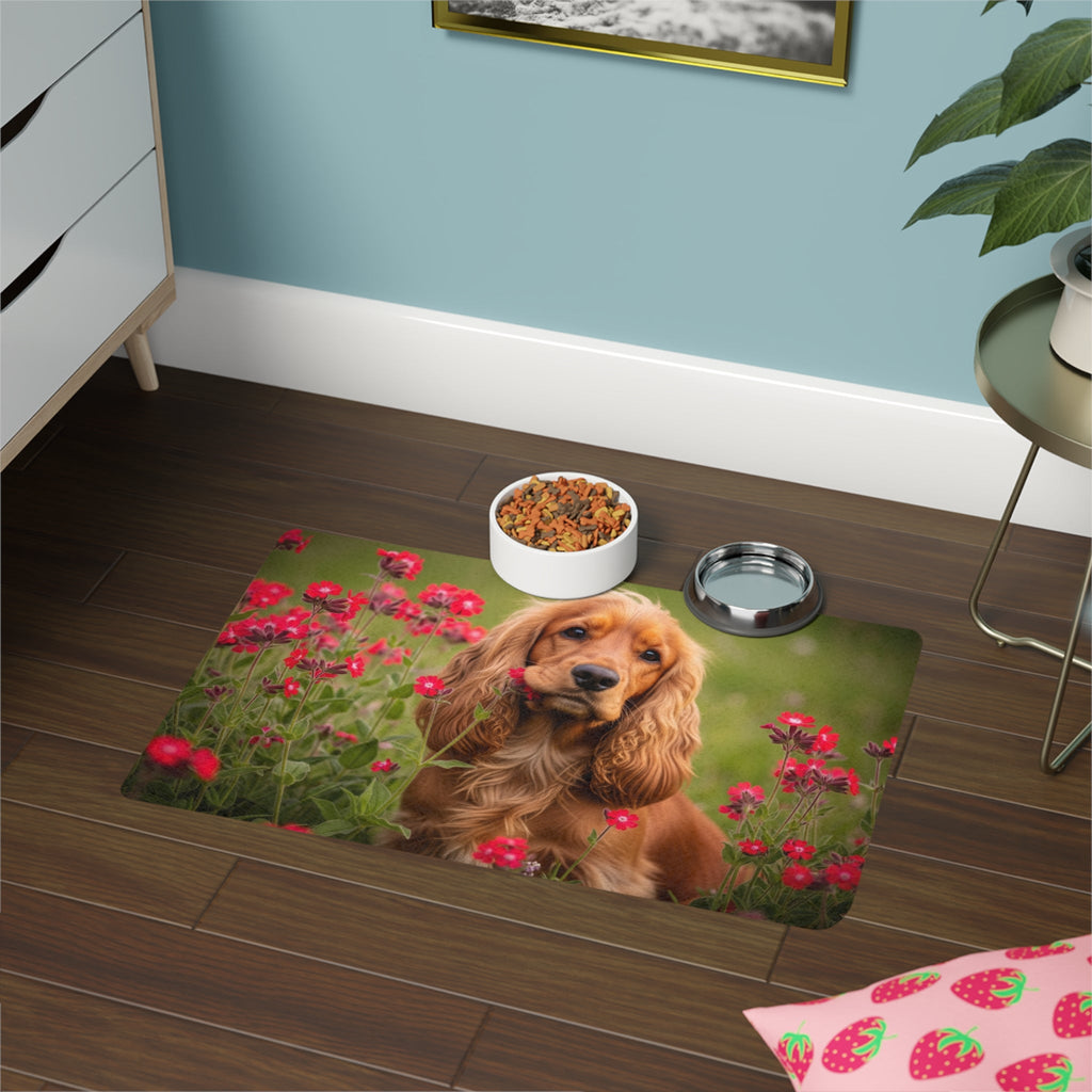 Non-Slip Pet Food Mat – Waterproof Feeding Mat for Dogs