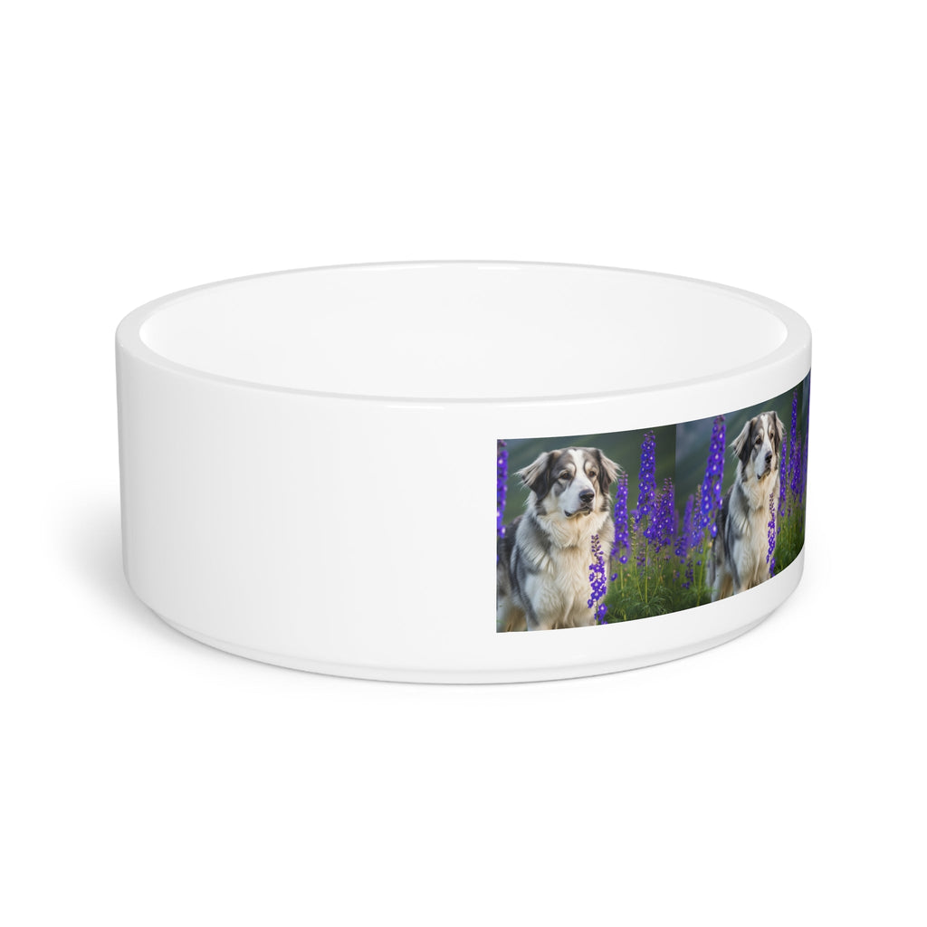 Ceramic Pet Bowl – 16 oz Dog Feeding Bowl
