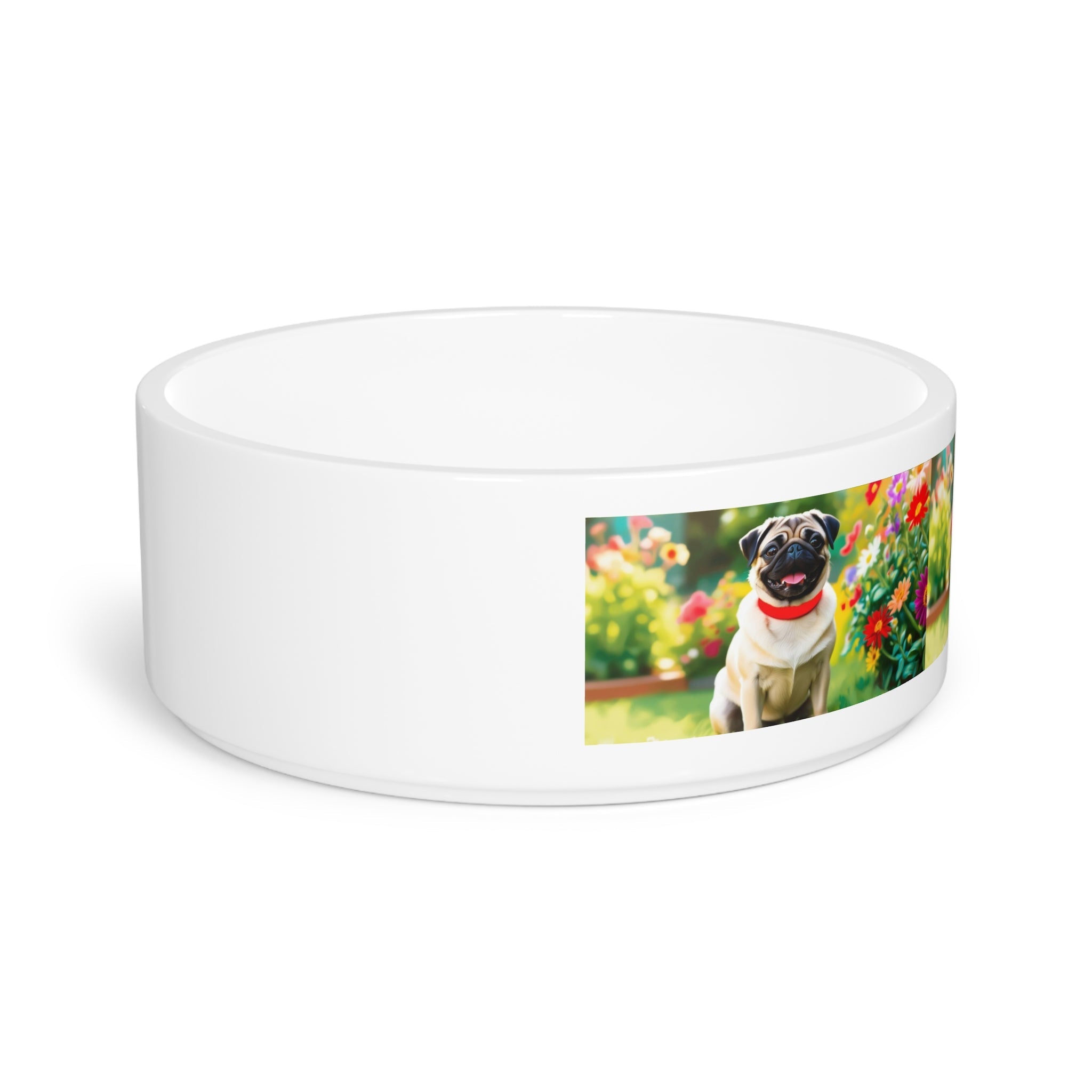 Ceramic Pet Bowl – 16 oz Dog Feeding Bowl