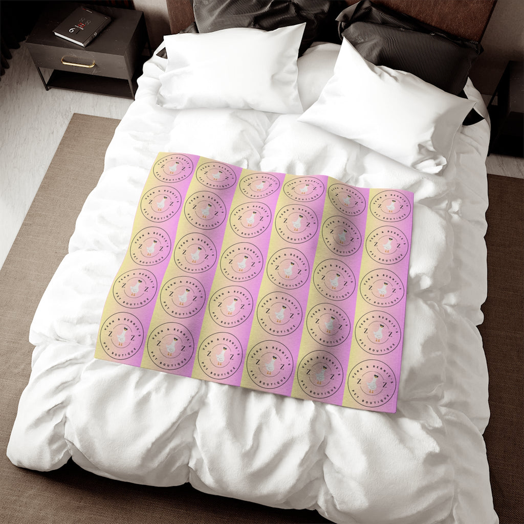 Sweatshirt Blanket – Plush Fleece Throw, 2 Size Options