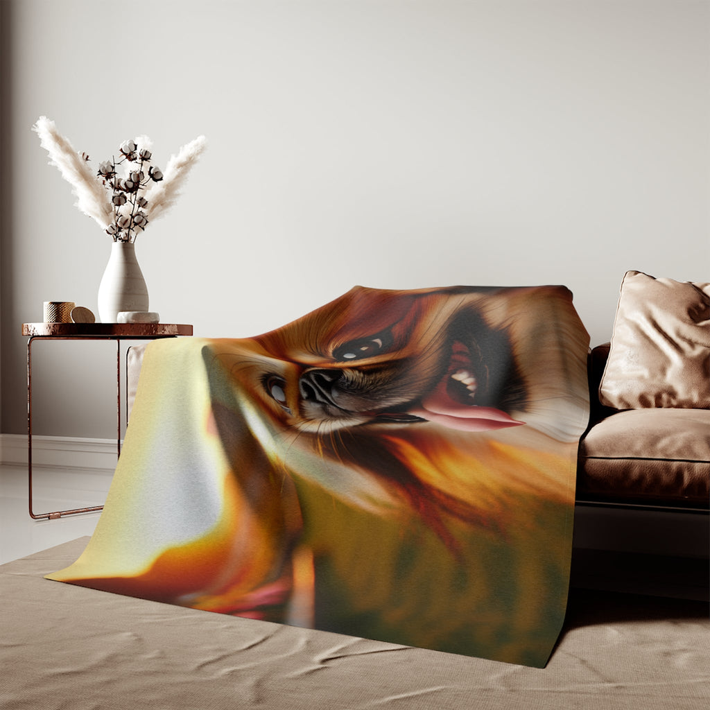Sweatshirt Blanket – Plush Fleece Throw, 2 Size Options