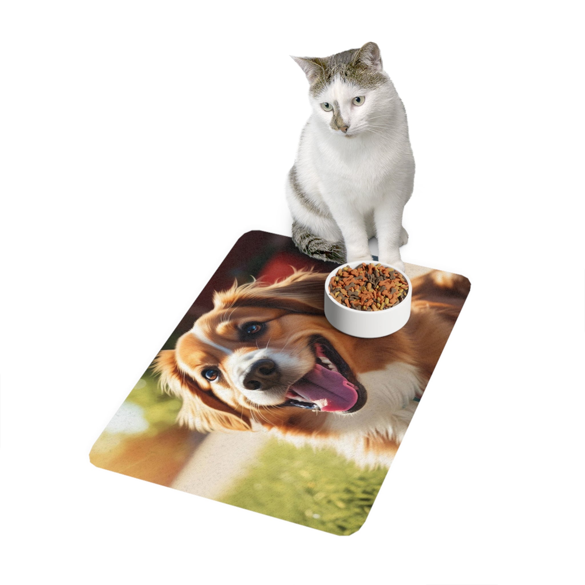 Non-Slip Pet Food Mat – Waterproof Feeding Mat for Dogs