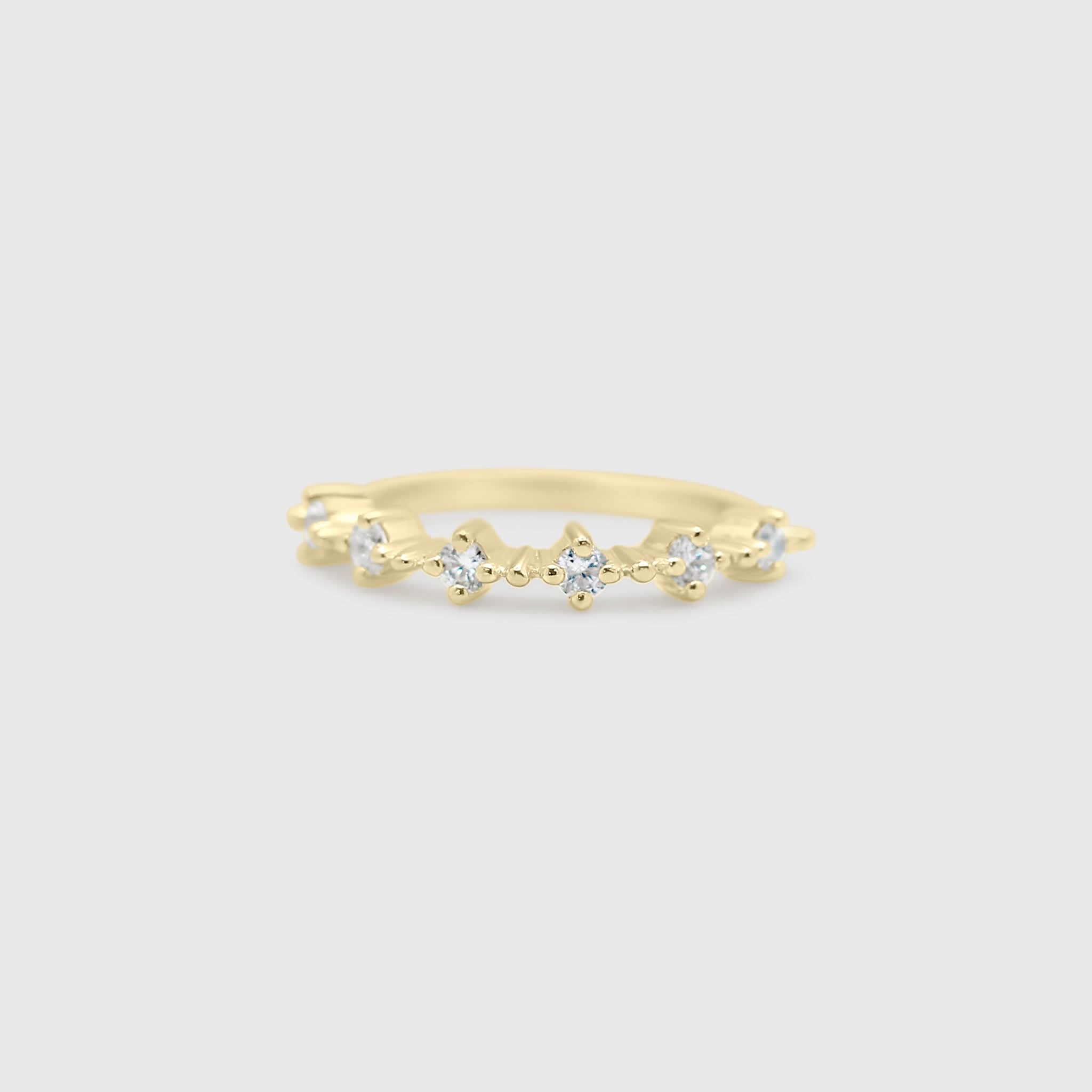 "Madelyn" Ring- CZ Collection