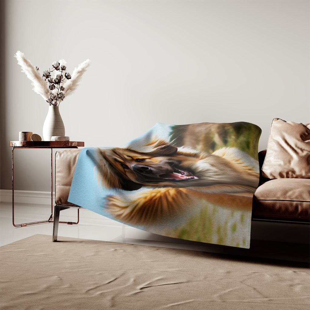 Sweatshirt Blanket – Plush Fleece Throw, 2 Size Options