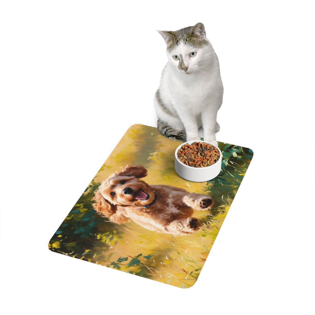 Non-Slip Pet Food Mat – Waterproof Feeding Mat for Dogs