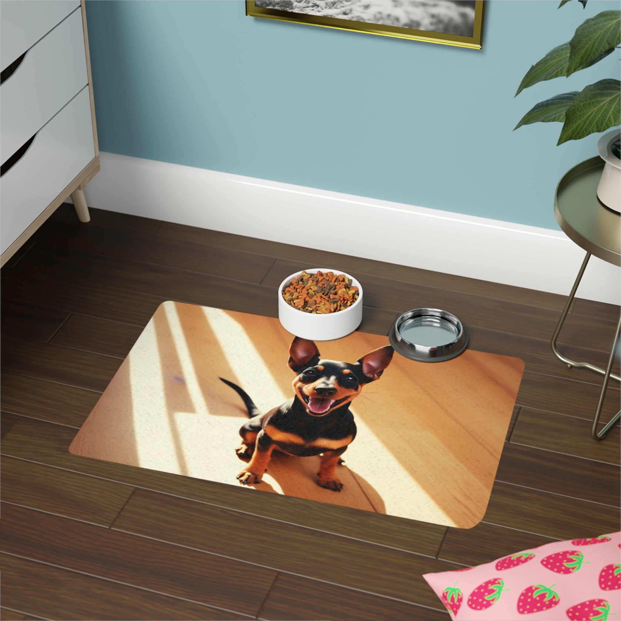 Non-Slip Pet Food Mat – Waterproof Feeding Mat for Dogs