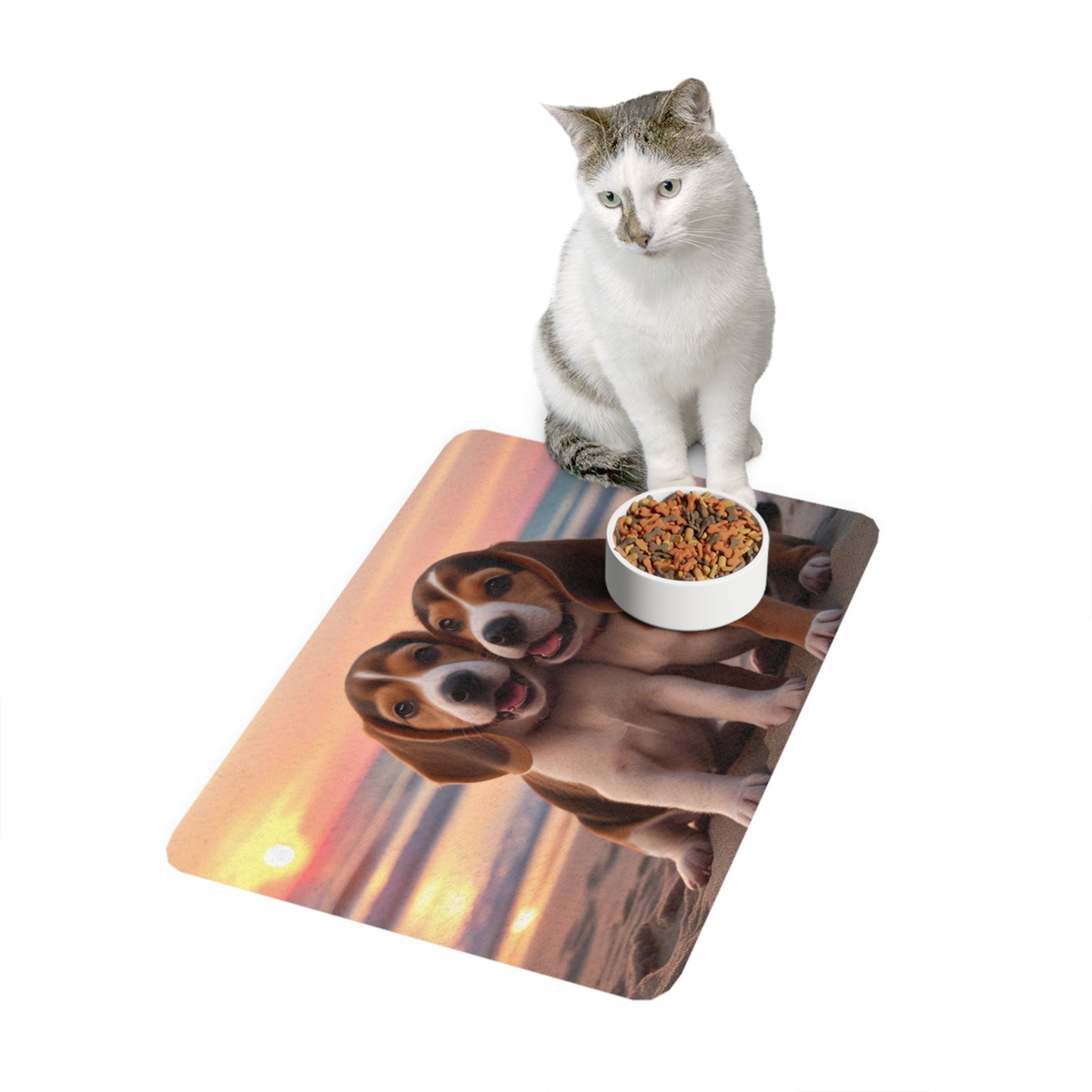 Non-Slip Pet Food Mat – Waterproof Feeding Mat for Dogs