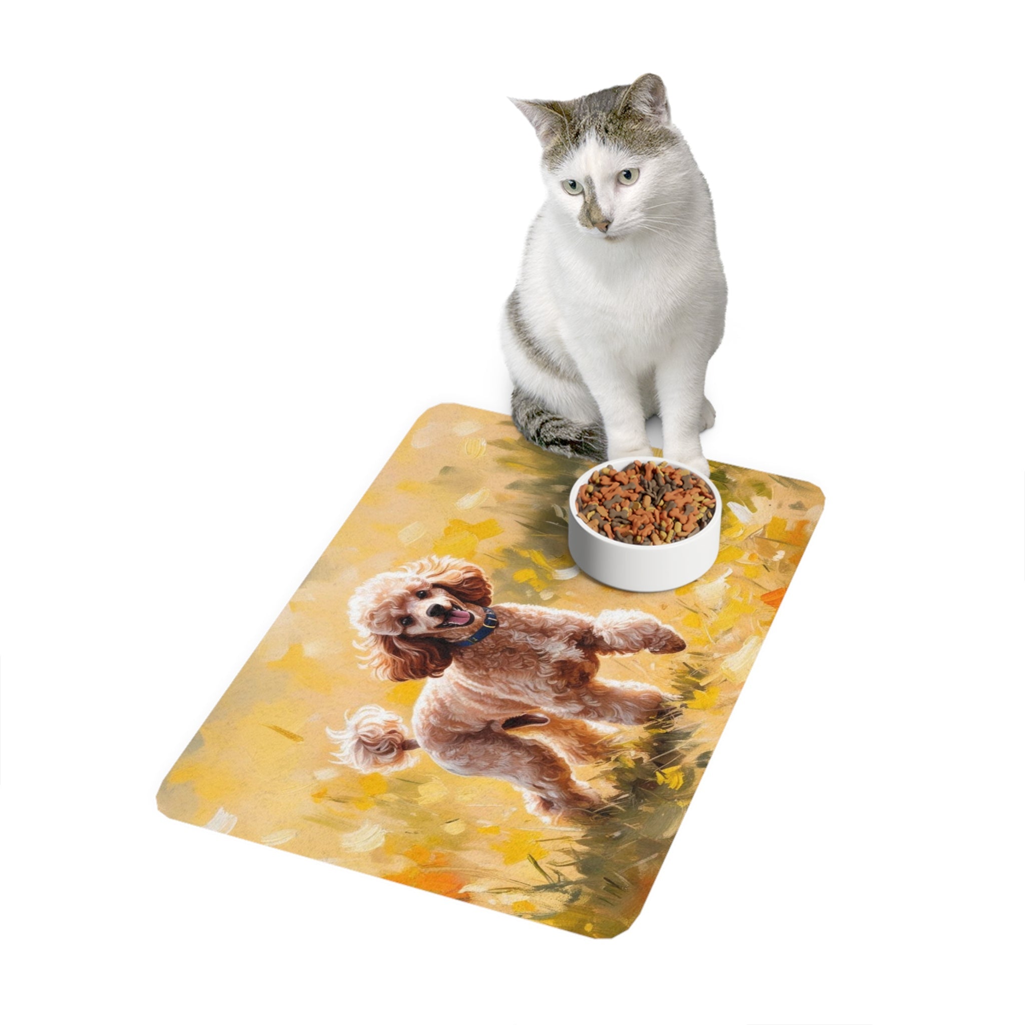 Non-Slip Pet Food Mat – Waterproof Feeding Mat for Dogs