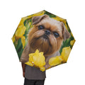 48" Semi-Automatic Umbrella – Windproof Large Travel Rain Umbrella